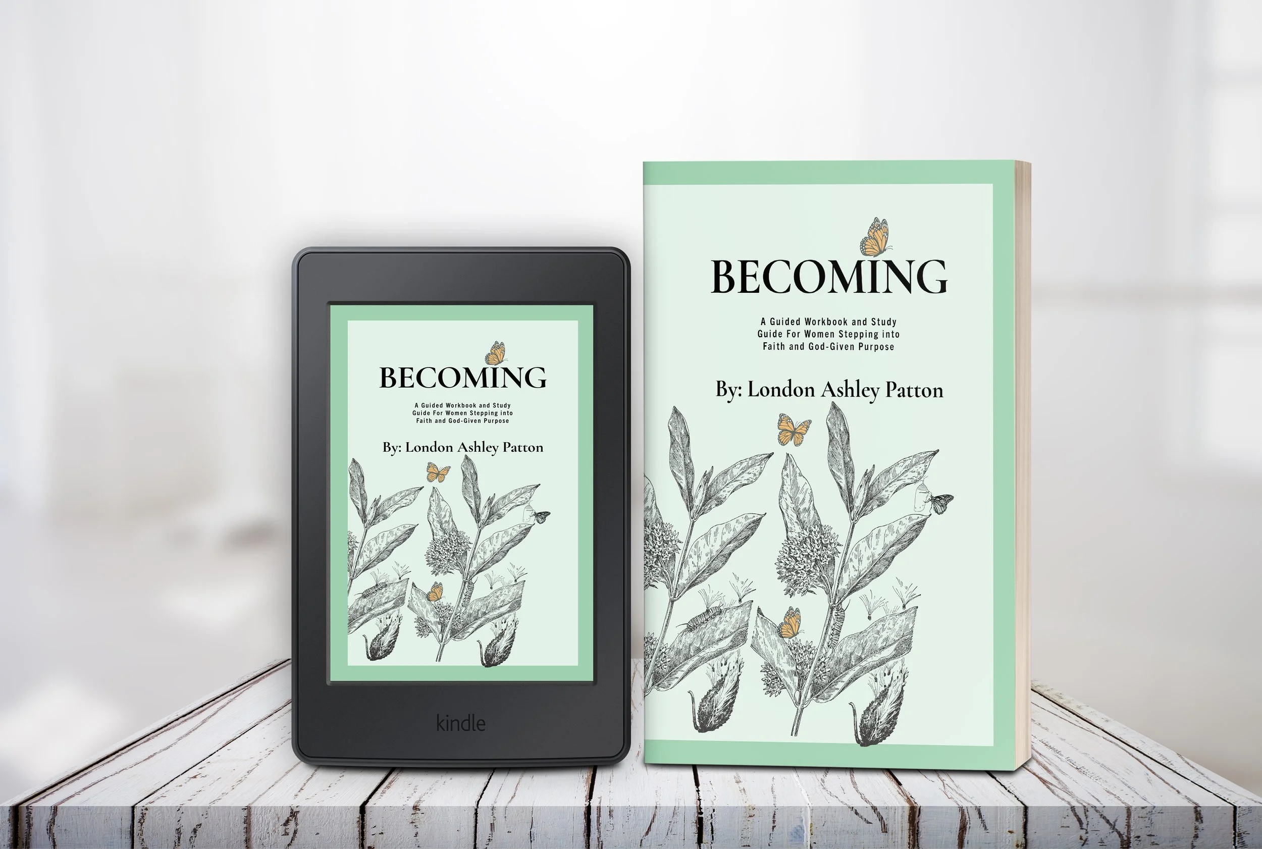 Becoming book cover by L. A. Patton