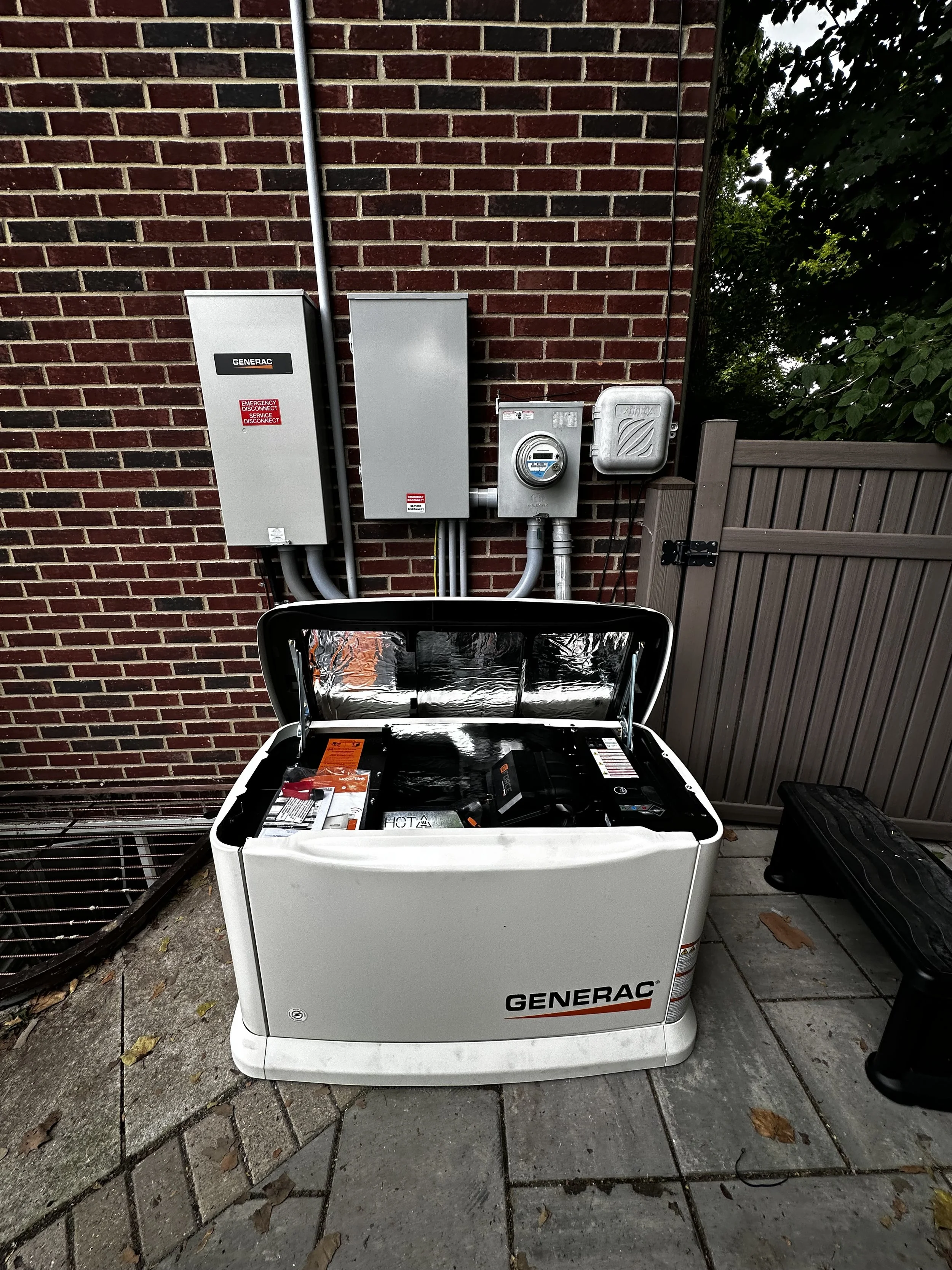 Electracore generator installation in Wayne County