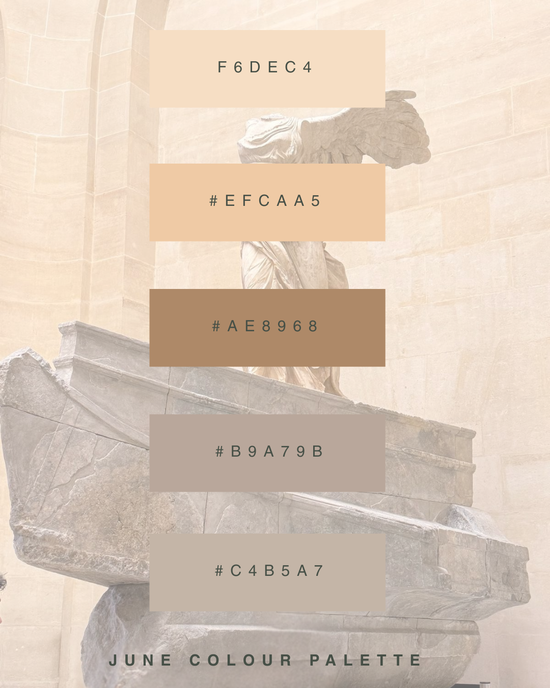 June colour palette