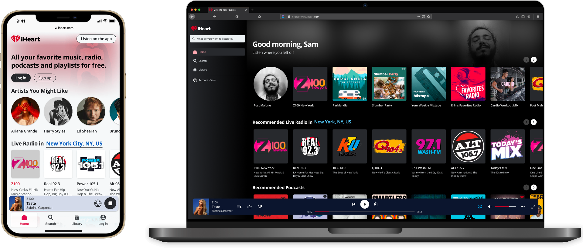 iHeart Web