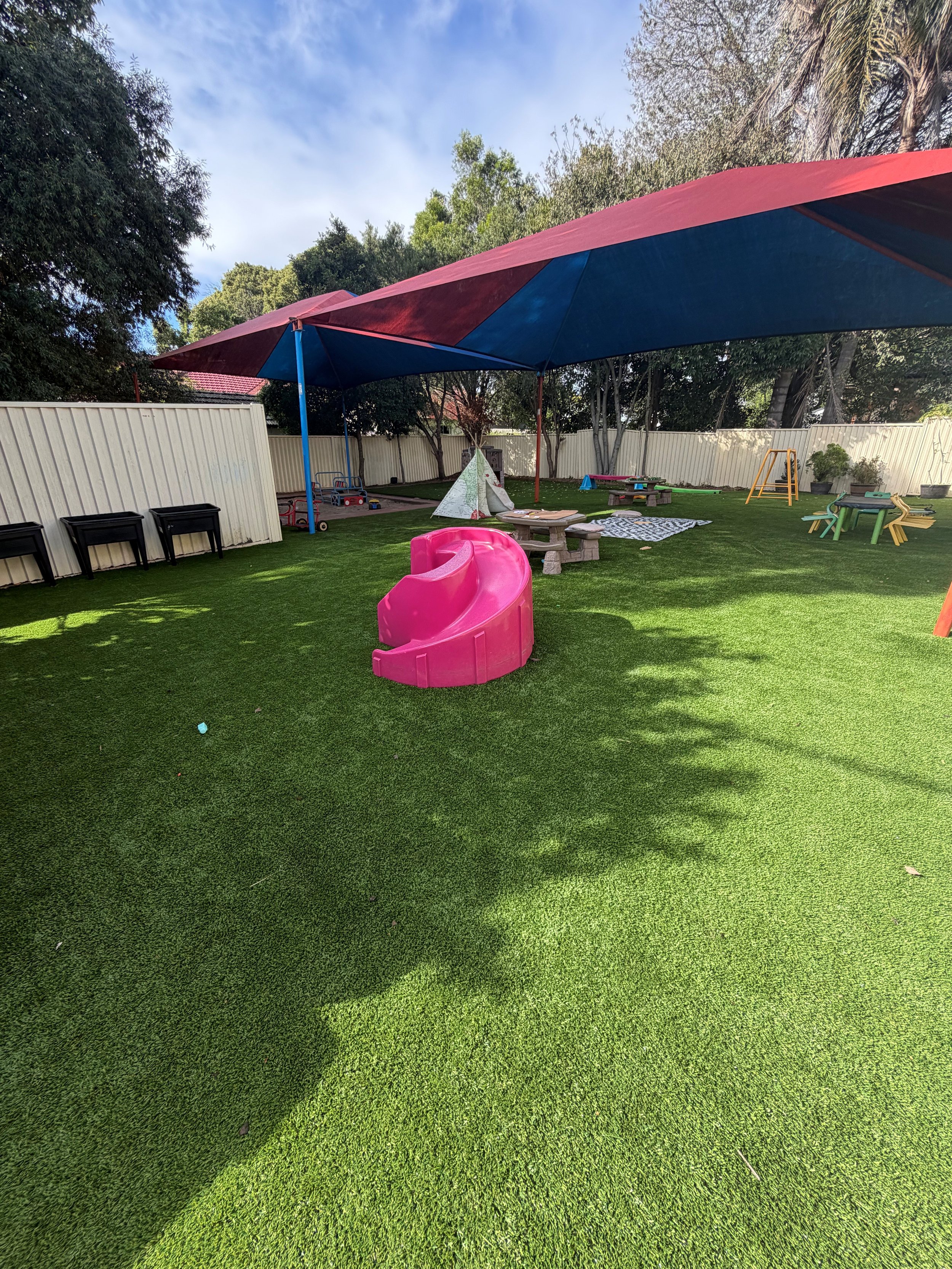 Residential synthetic grass