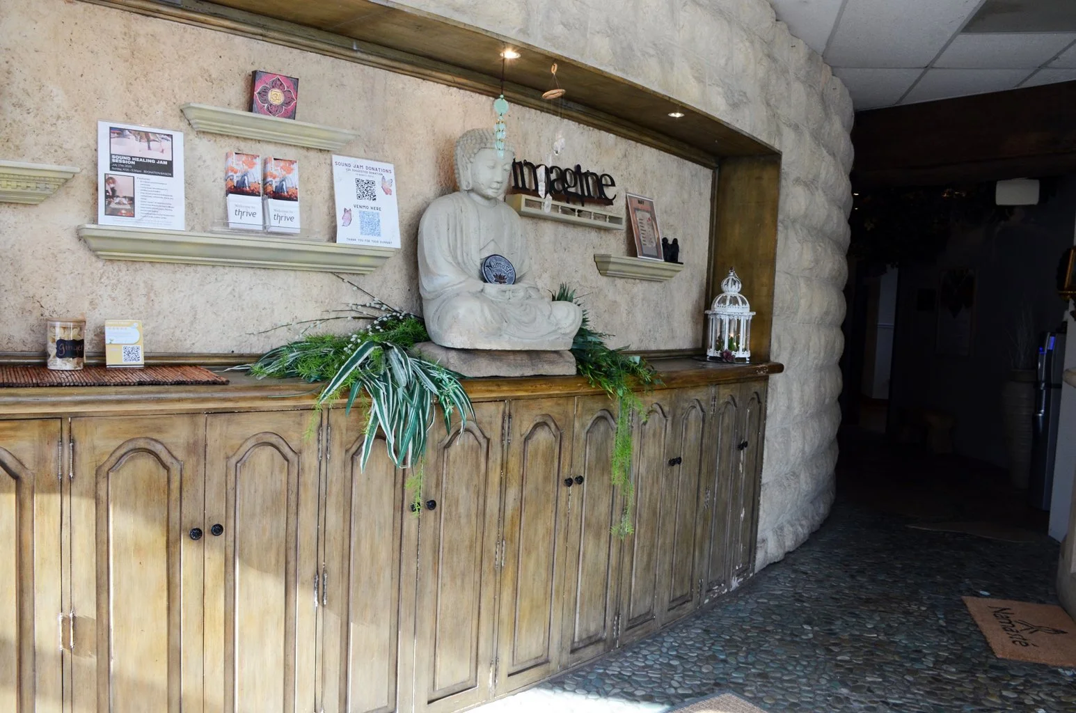 Entrance to Thrive Yoga