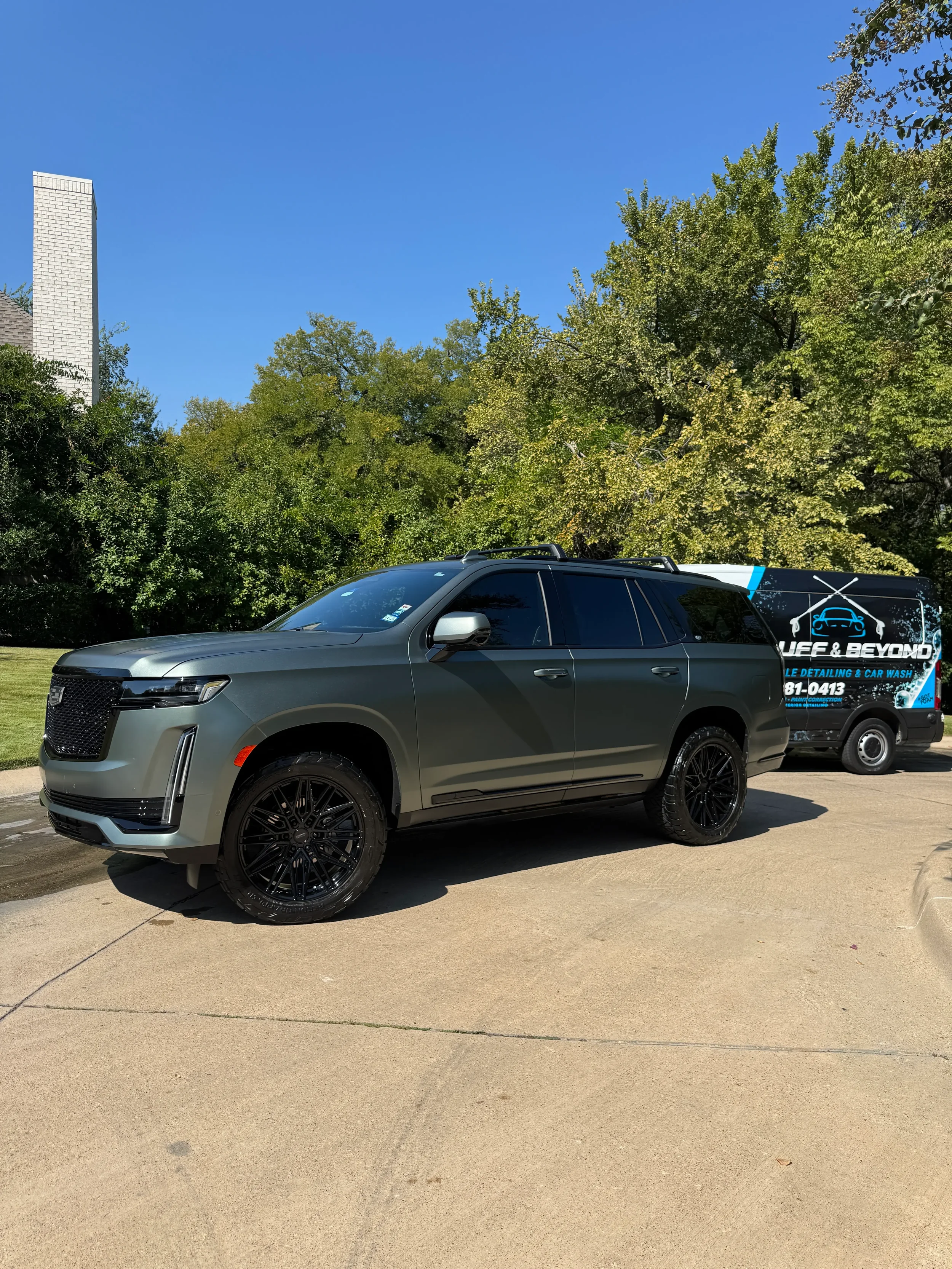 Mobile detailing convenience