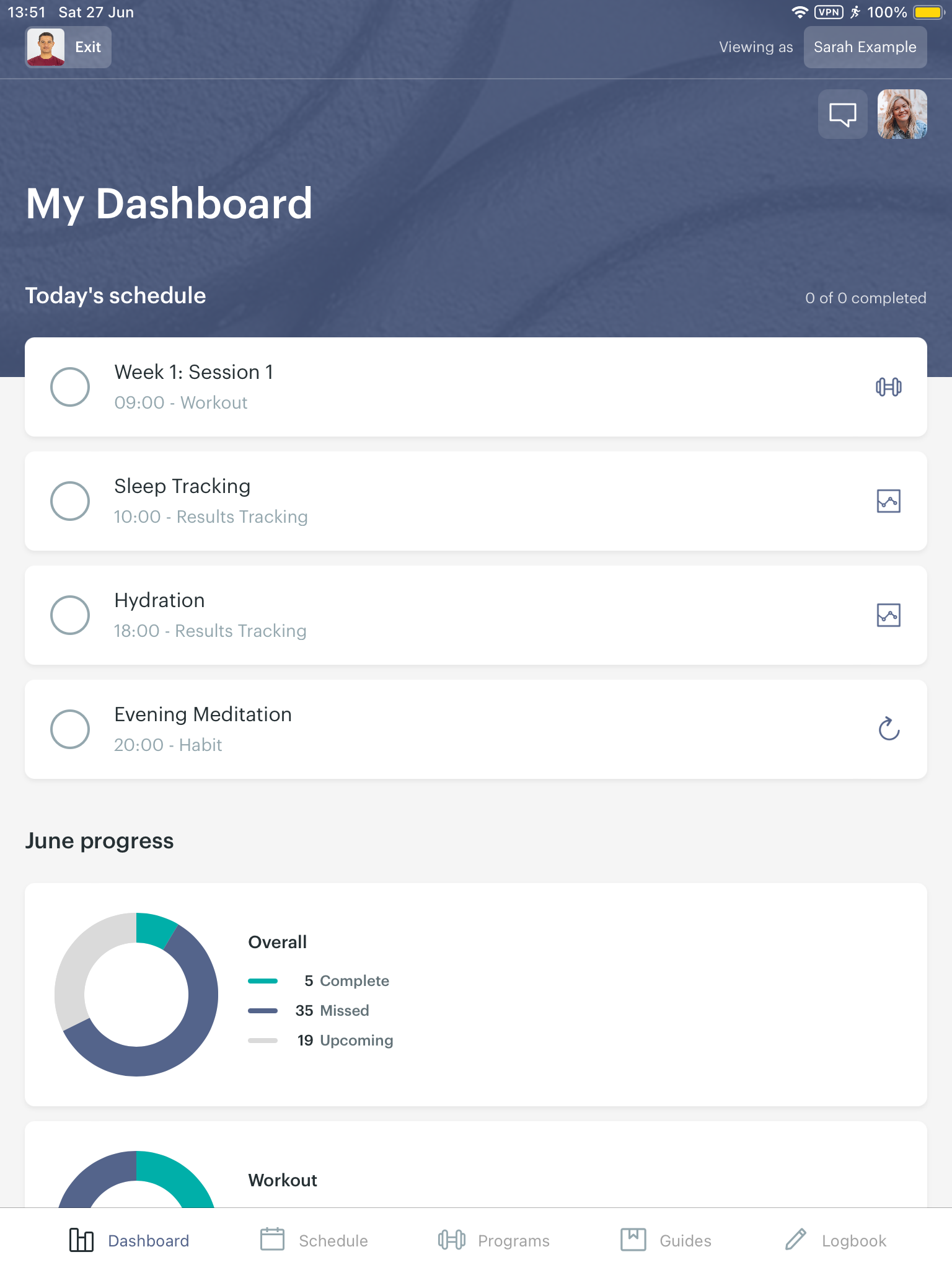 PT Distinction app screenshot