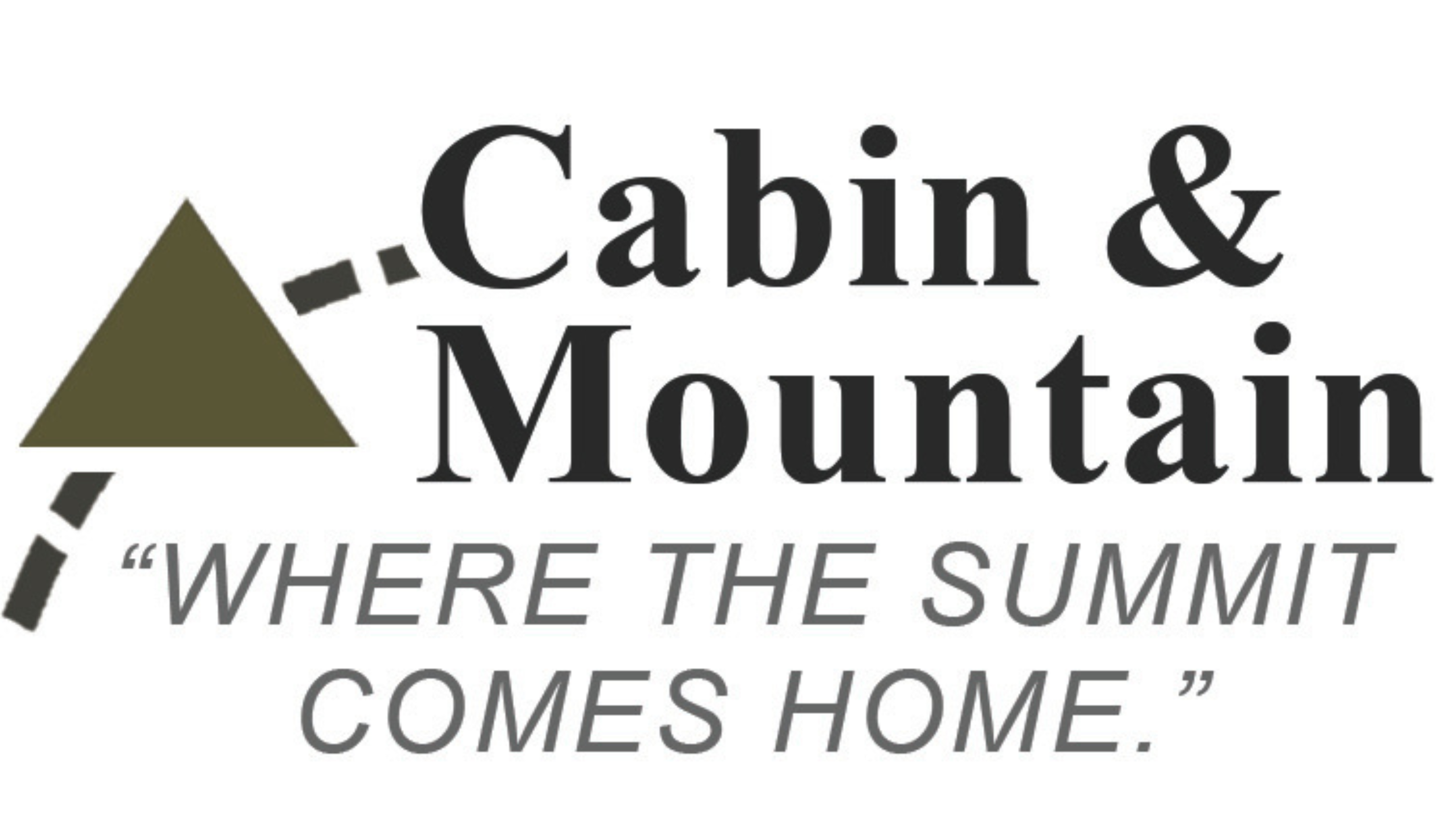 cabin & mountain