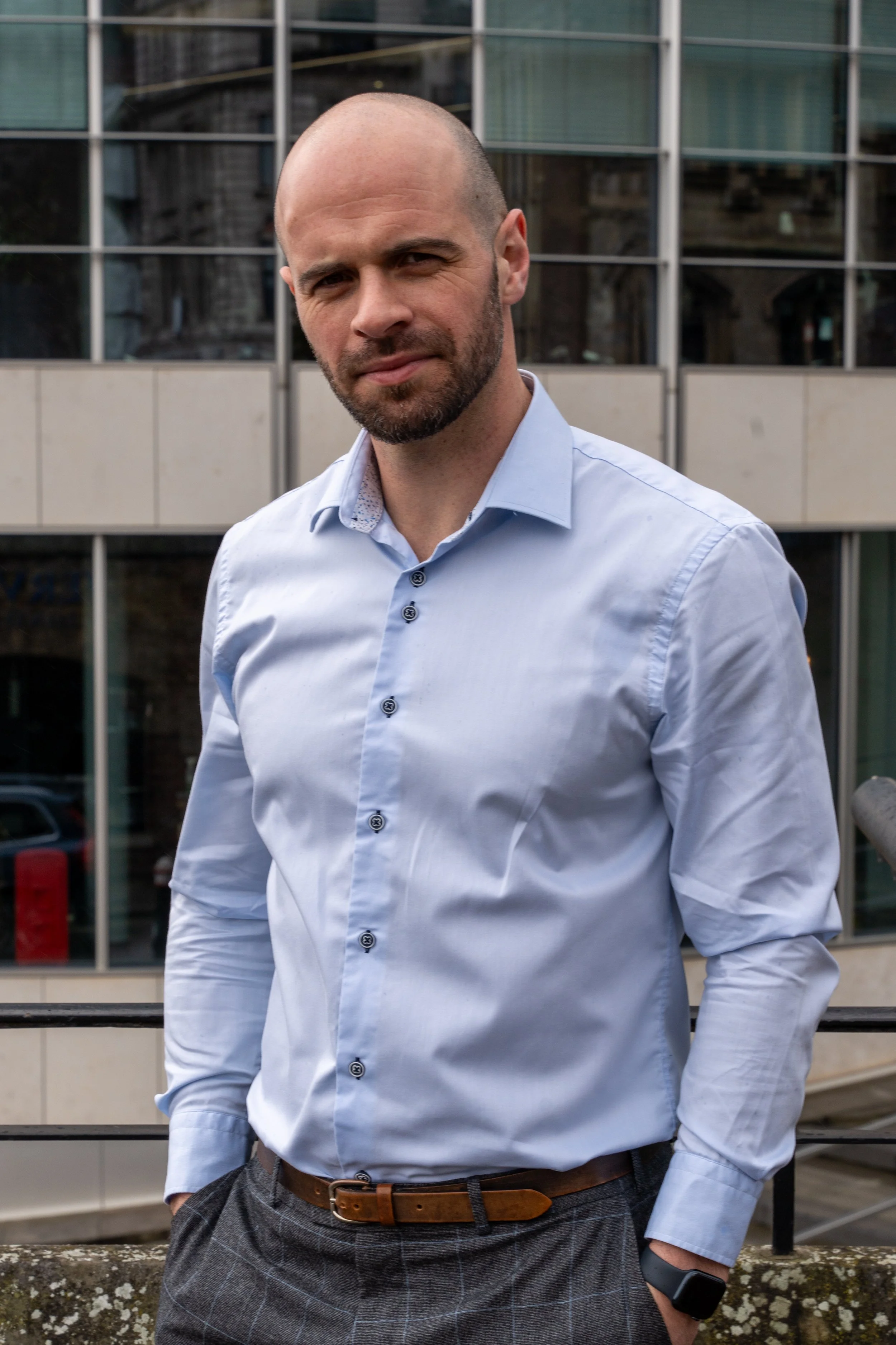 Brendan Mullan, commercial adviser and author, portrait