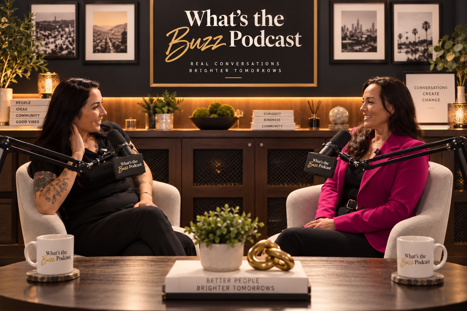 Anette Michelle on What's the Buzz Podcast