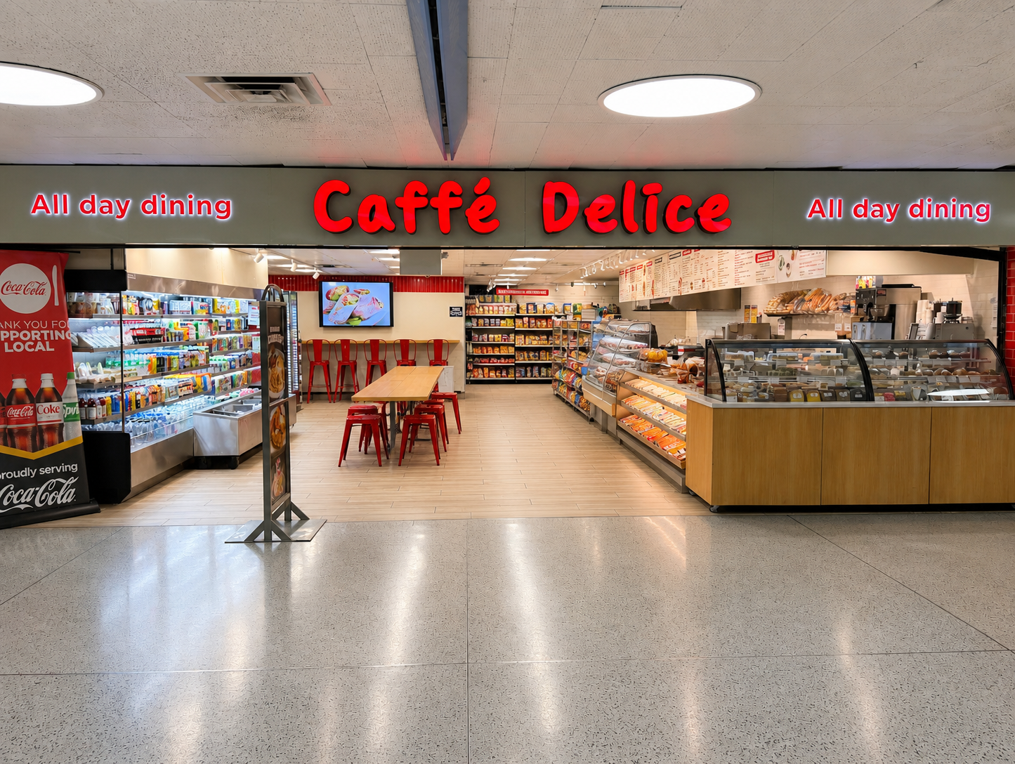 Caffe Delice interior