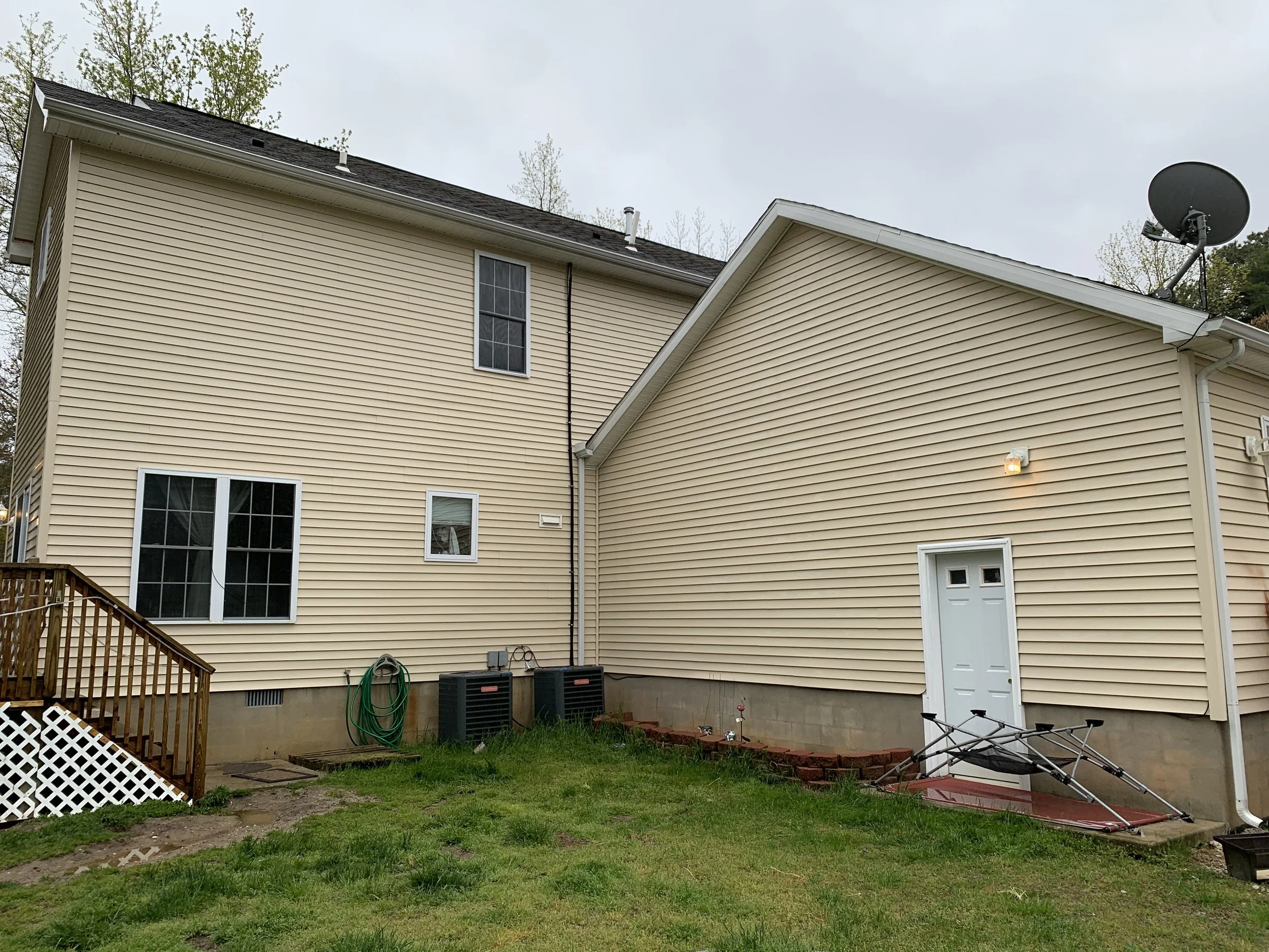 After residential power washing Cape May