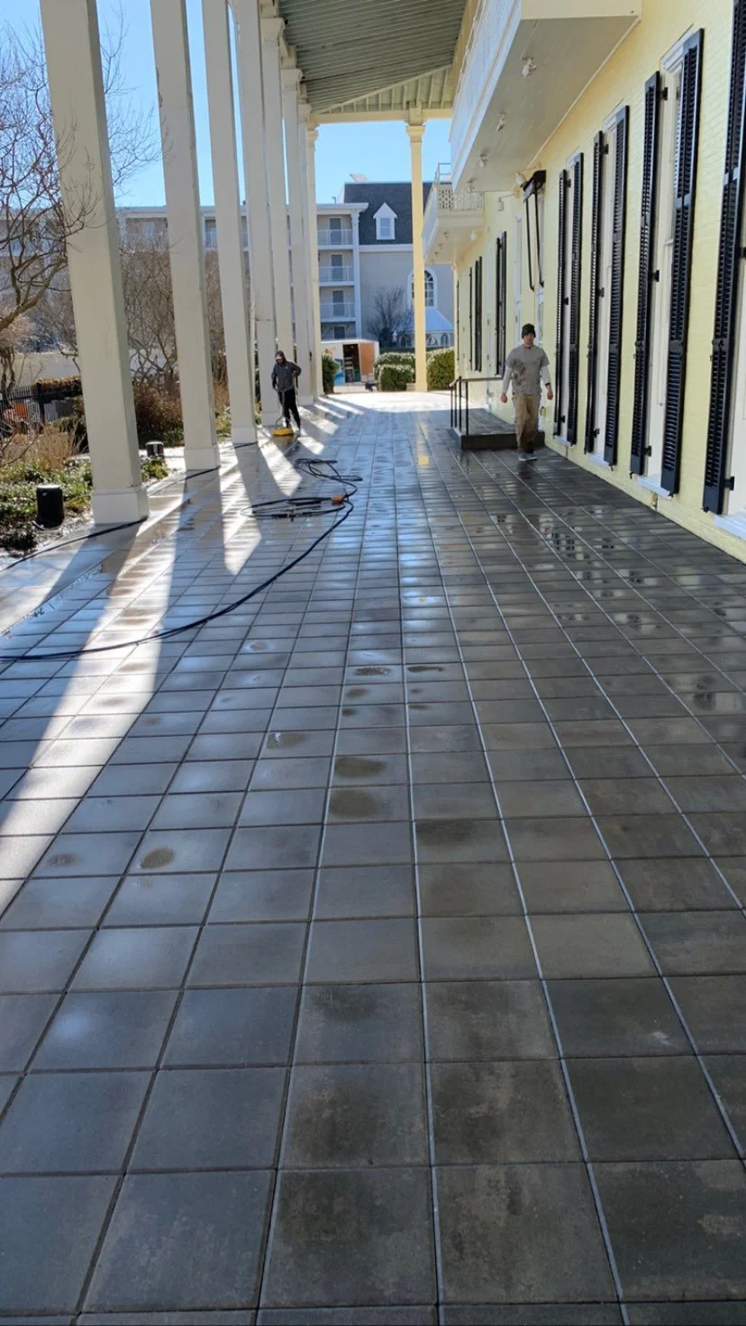 Patio power washing Cape May