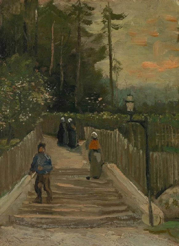 Van Gogh, Entrance to Voyer d'Argenson Park