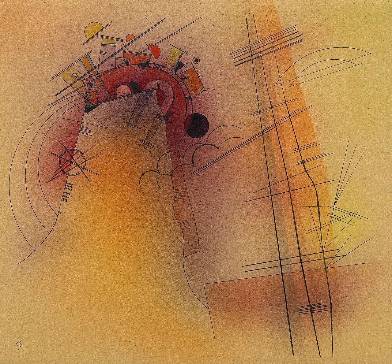 Kandinsky, Delicate Tension