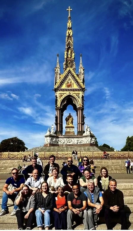 iSpy Network Investigators at the Albert Memorial in London