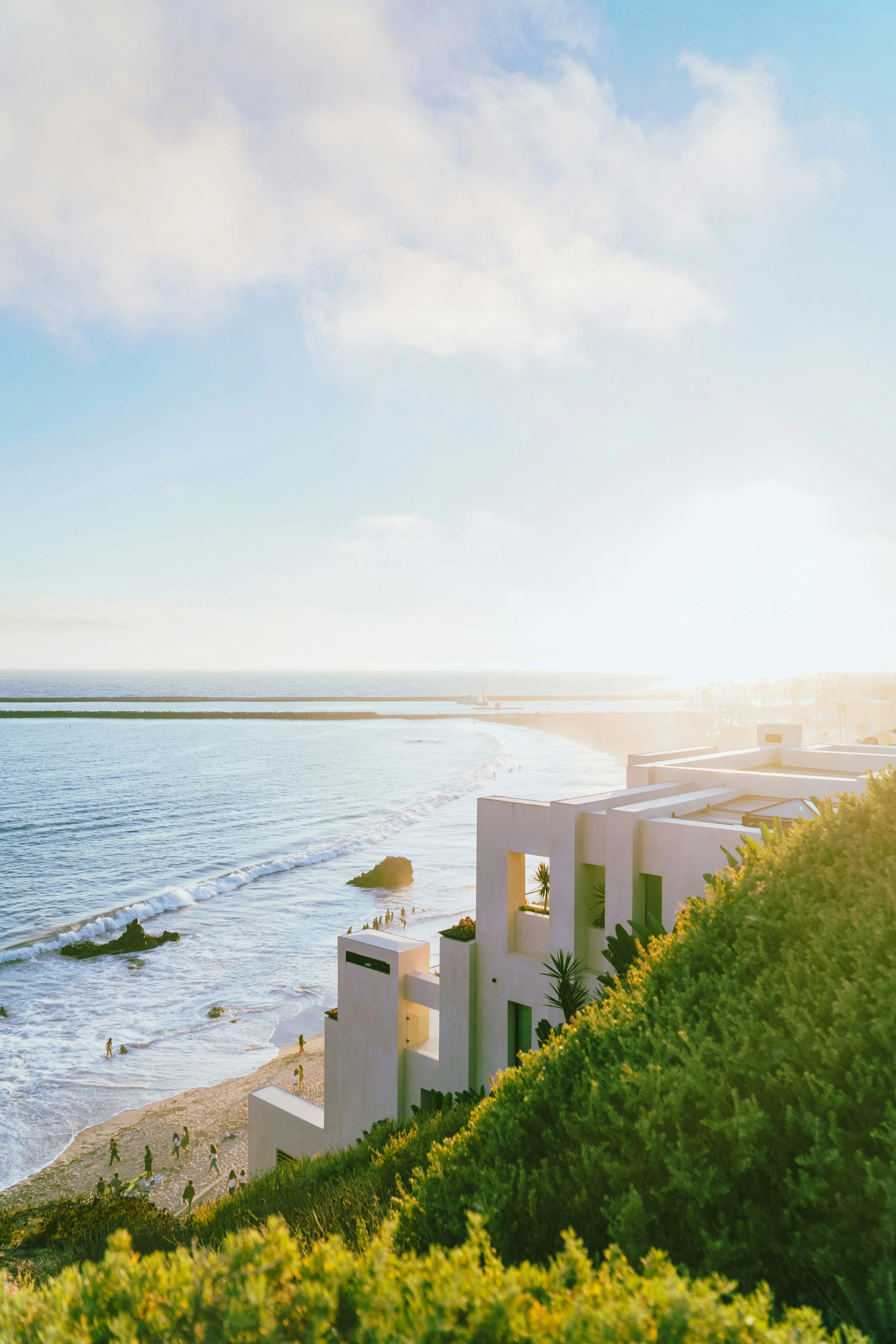 Coastal home in Corona del Mar, Newport Beach, California