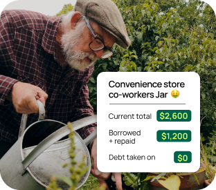 The community fund growing over time
