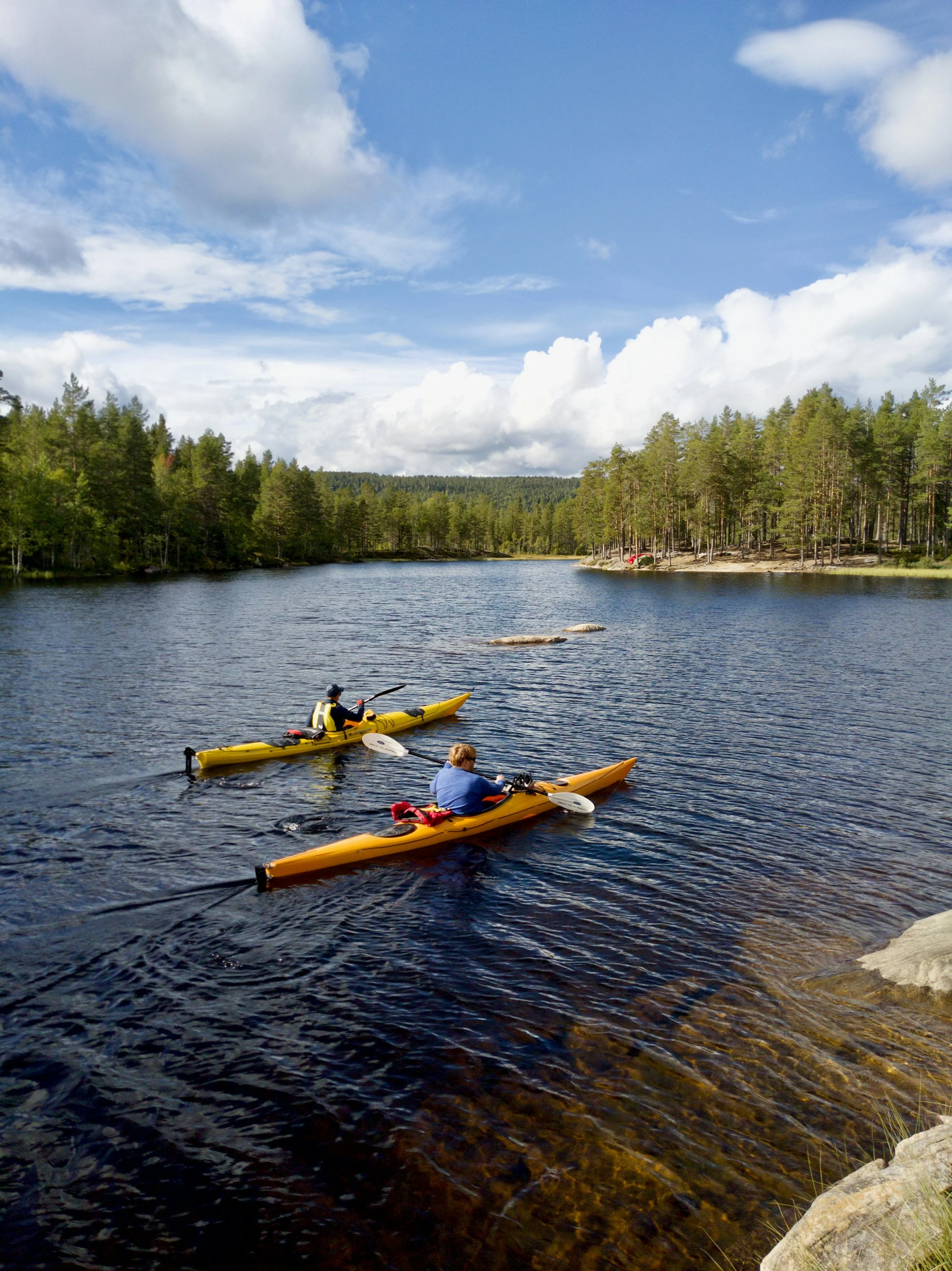 Kesäistä melontaa ja yksityisiä luontoaktiviteetteja Oulussa