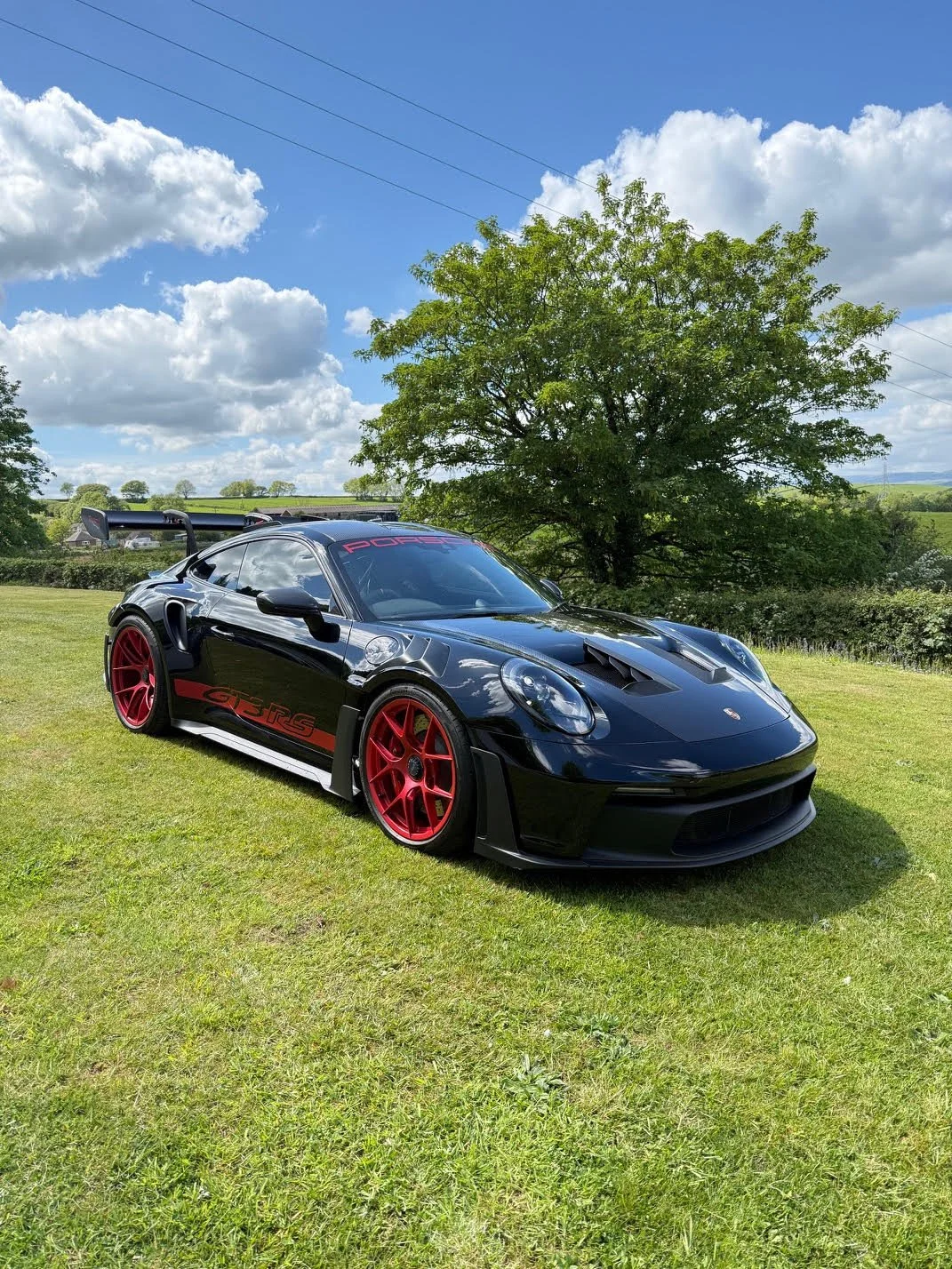 2024 Porsche 911 992 GT3 RS Weissach in Brilliant Jet Black
