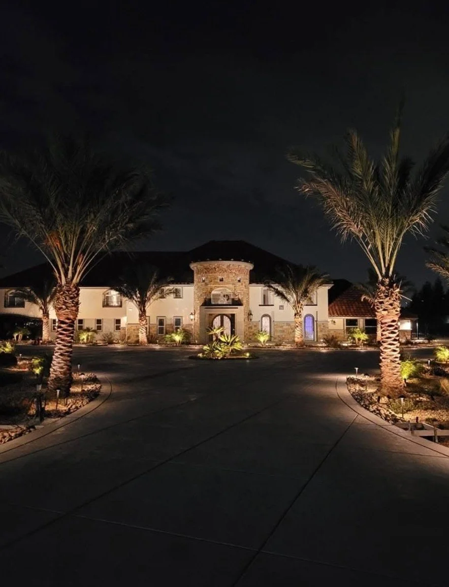 Landscape Lighting in Clovis by Specialty Landscape