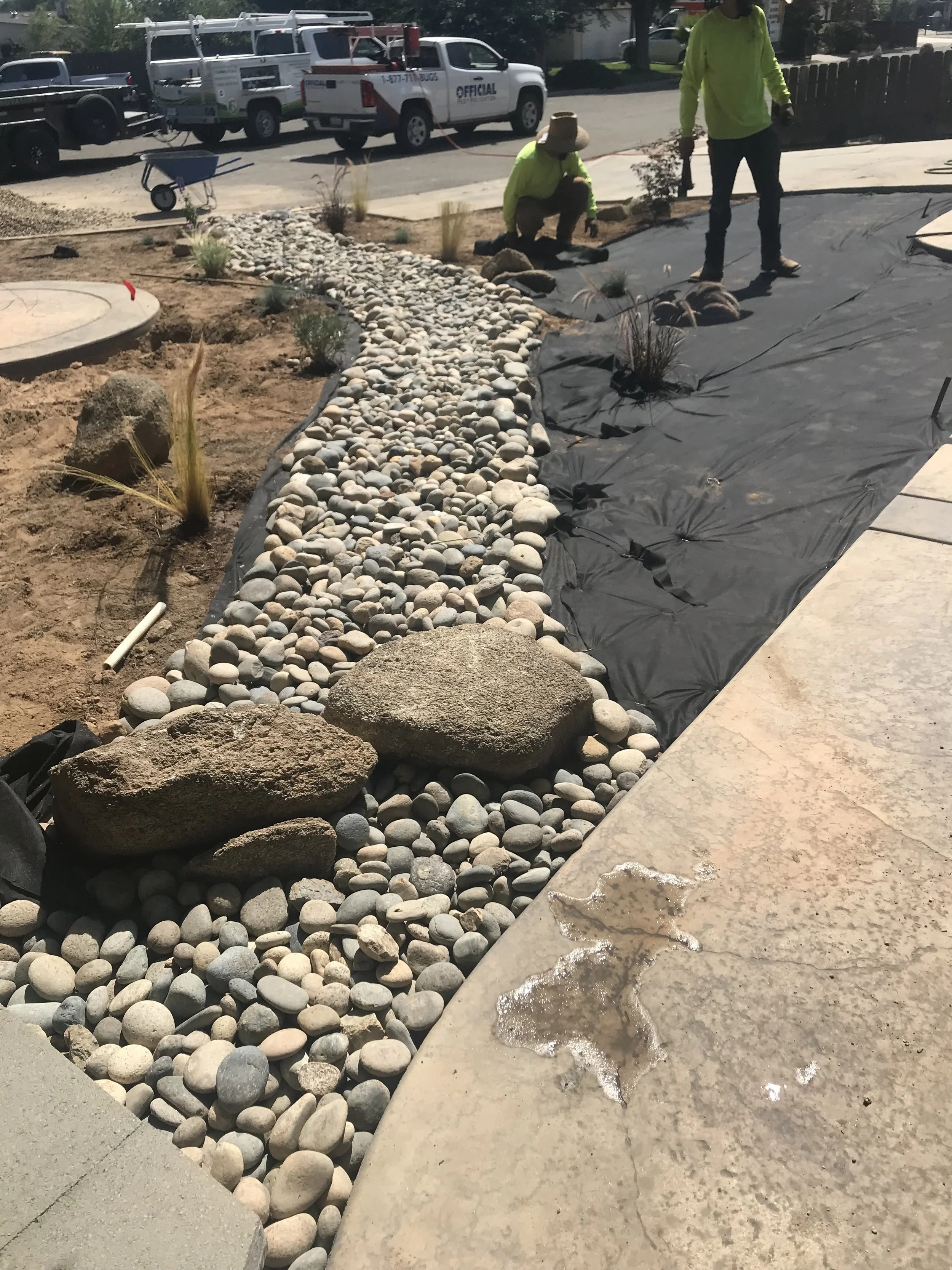 Landscaping project in Hanford, CA by Specialty Landscape