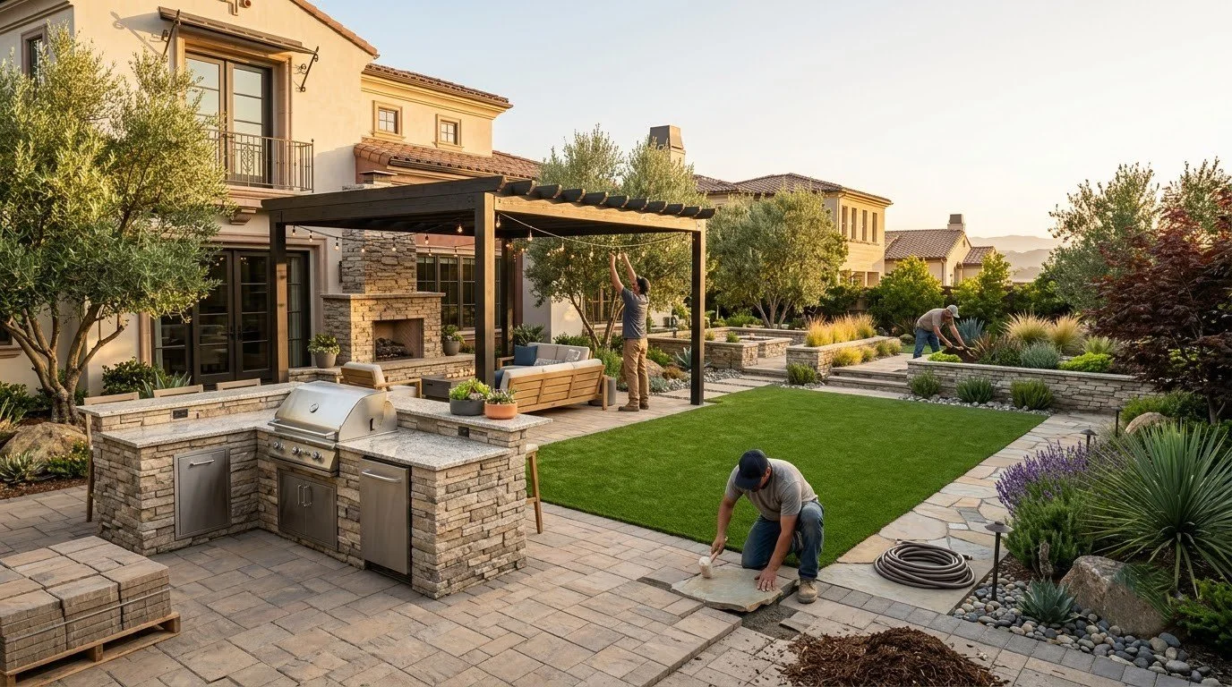 Award-winning landscape construction detail by Specialty Landscape
