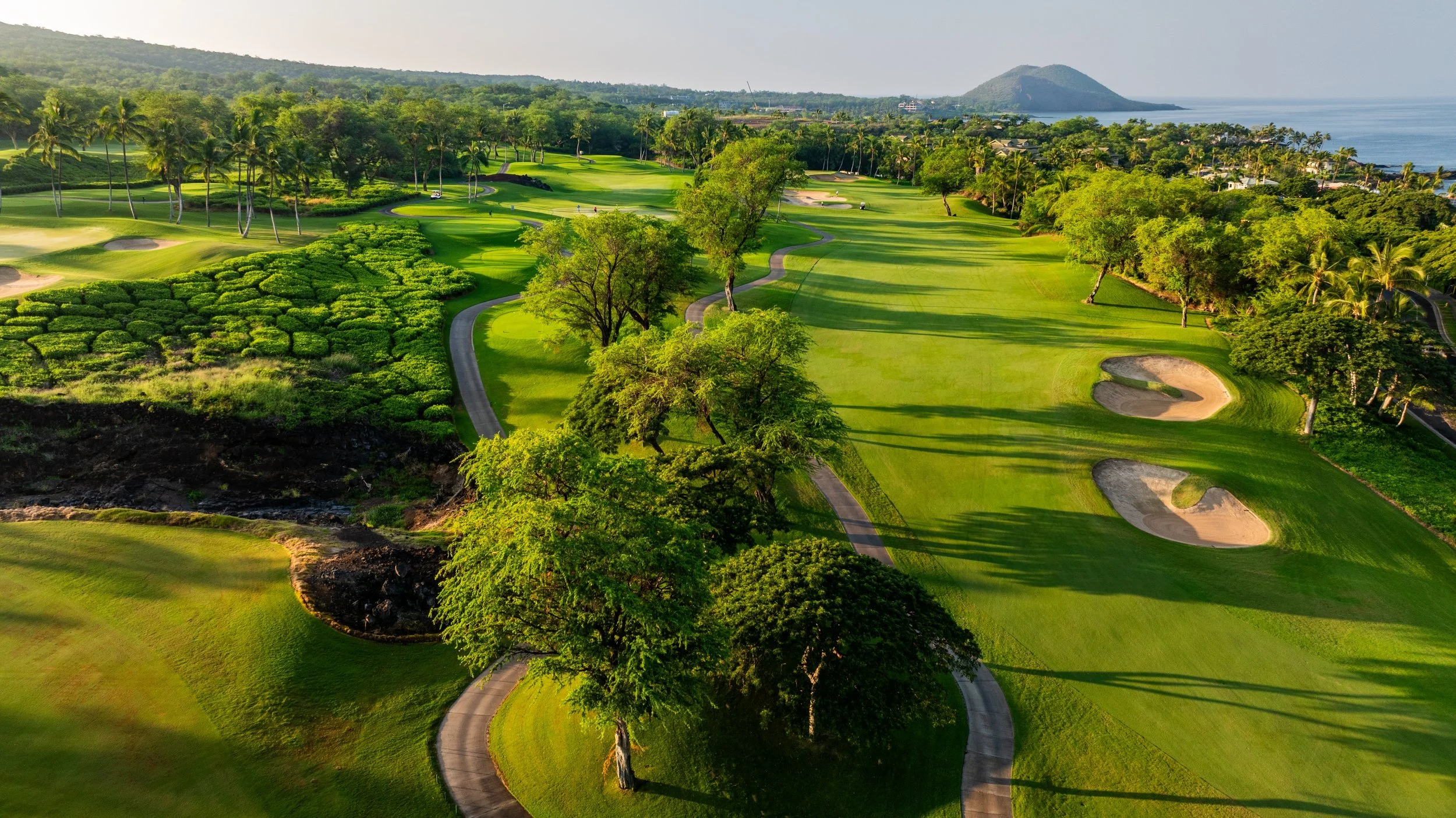 Wailea Golf Club, South Maui — Gold, Blue, and Emerald courses with Pacific views