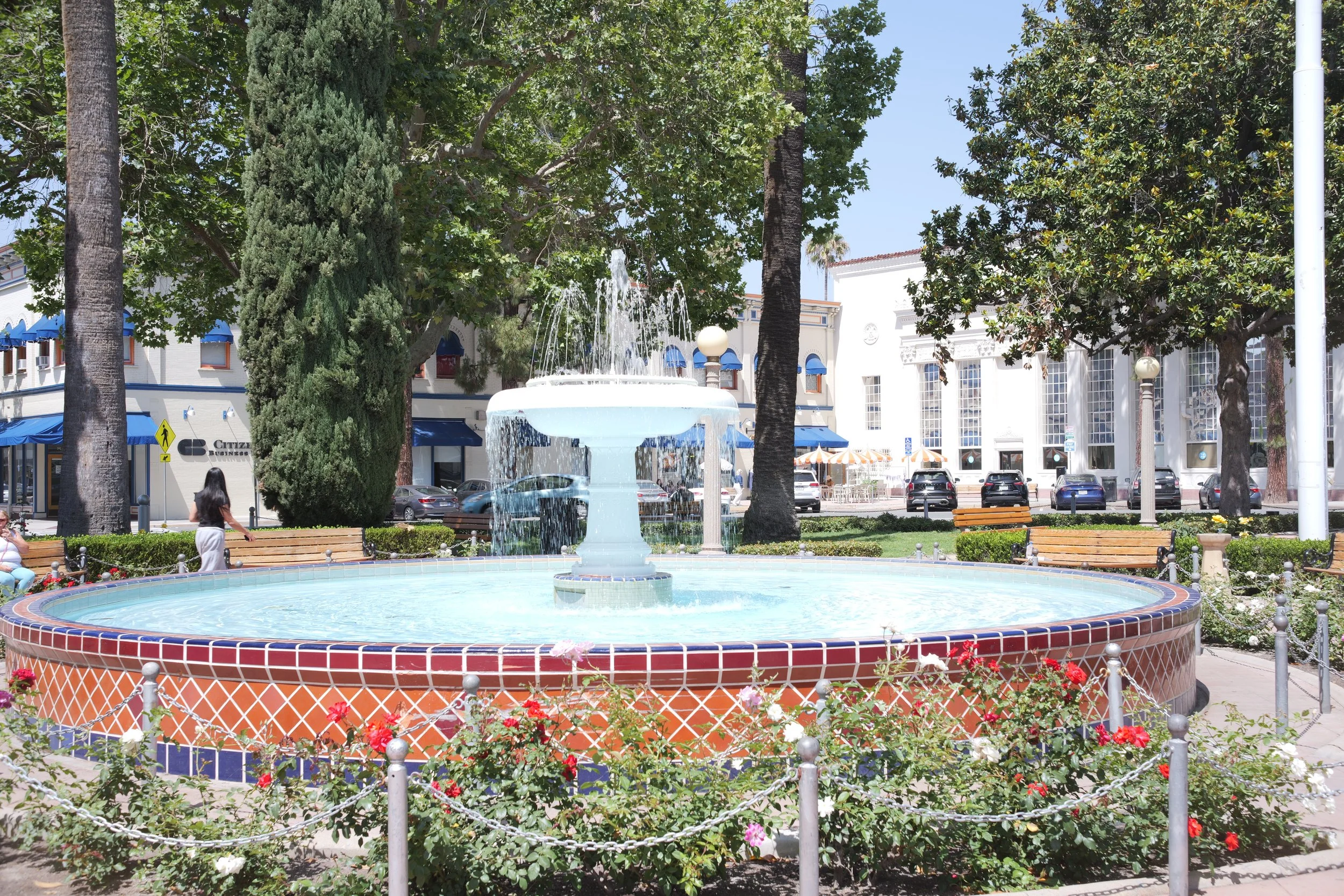 Old Towne Orange City Plaza Fountain