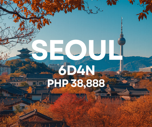 Manila – Seoul 6D4N (Nov 2026 New Batch)