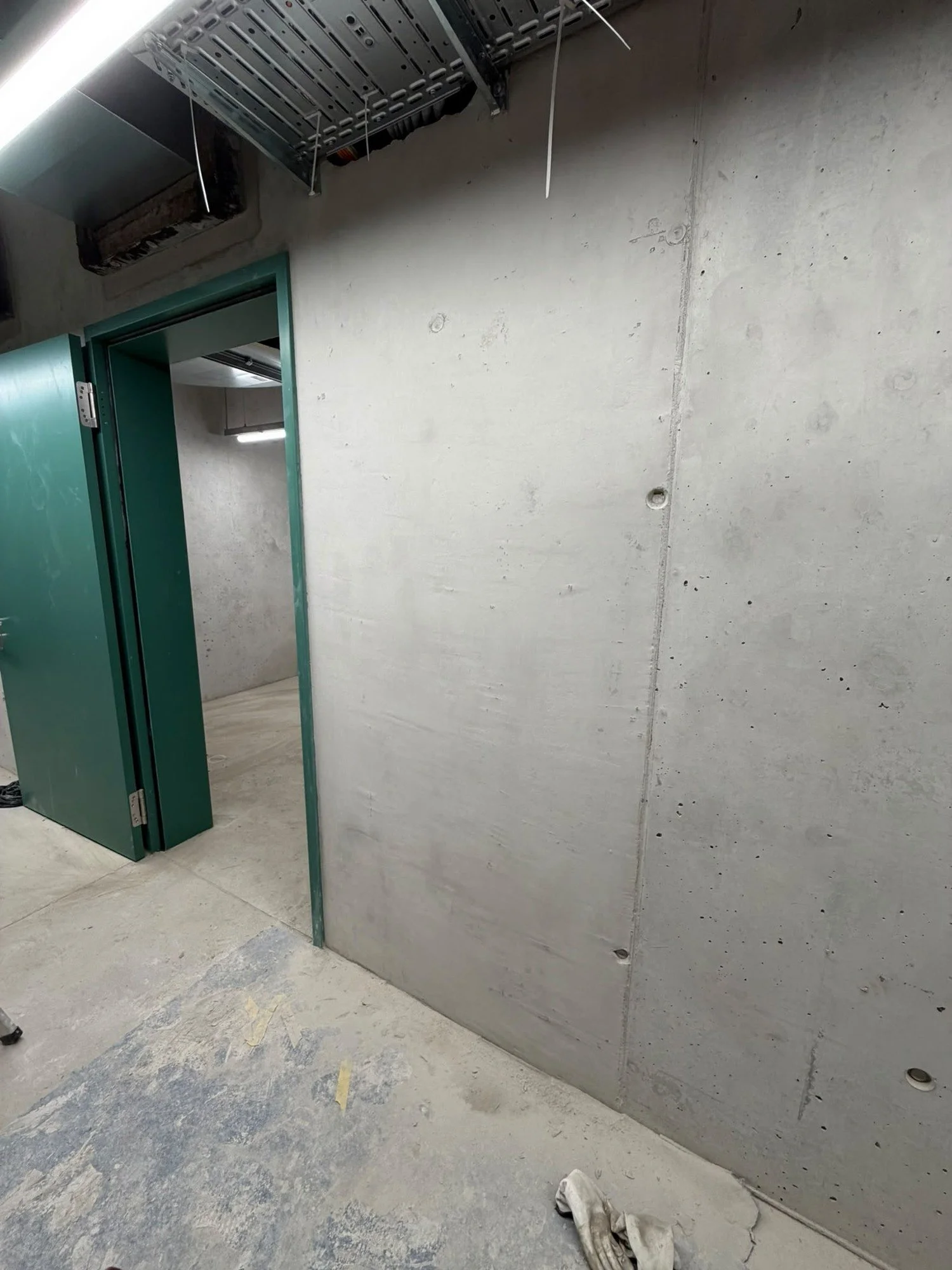 BFS Winterthur – Wand · Betonkosmetik nachher