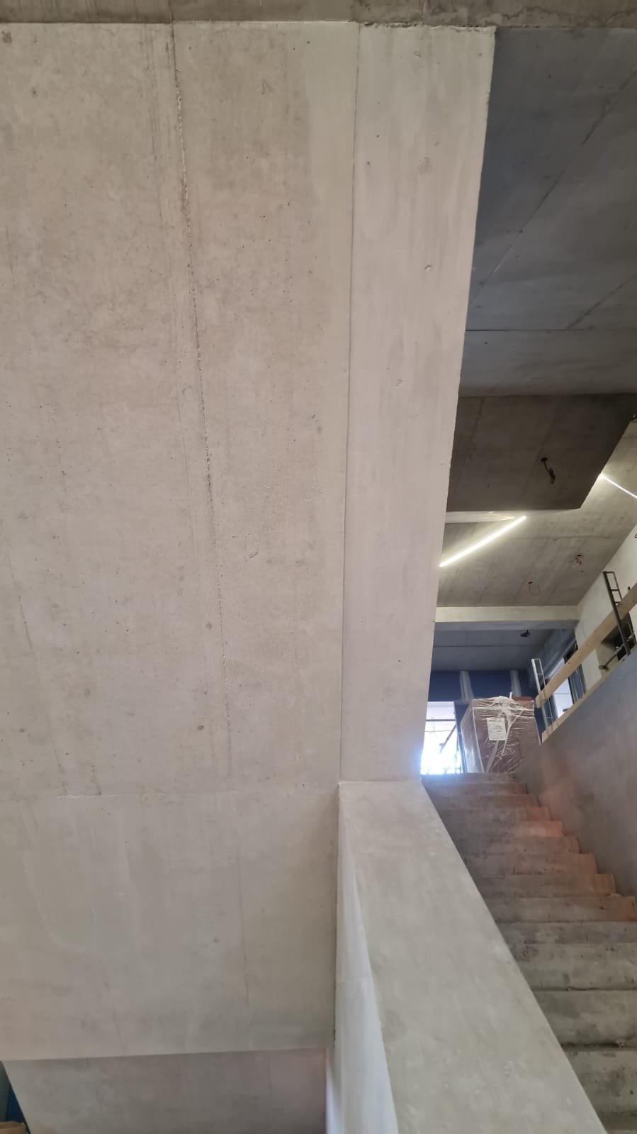 OSH Horgen – Treppe · Sichtbetonbearbeitung nachher