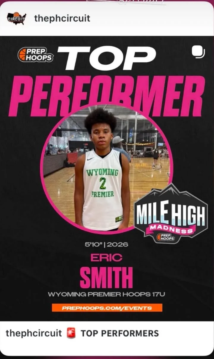 Eric Smith Jr. receives Top Performer honors at Prep Hoops Mile High Madness