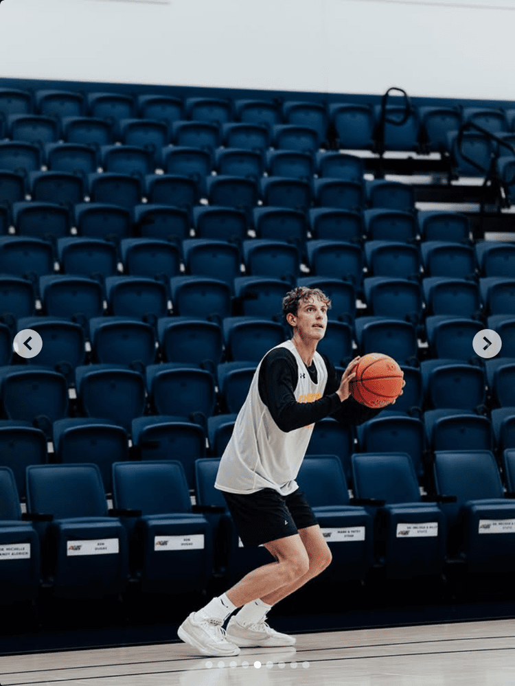Nate Hinkle Wyoming Premier Hoops official founding member alumni portrait