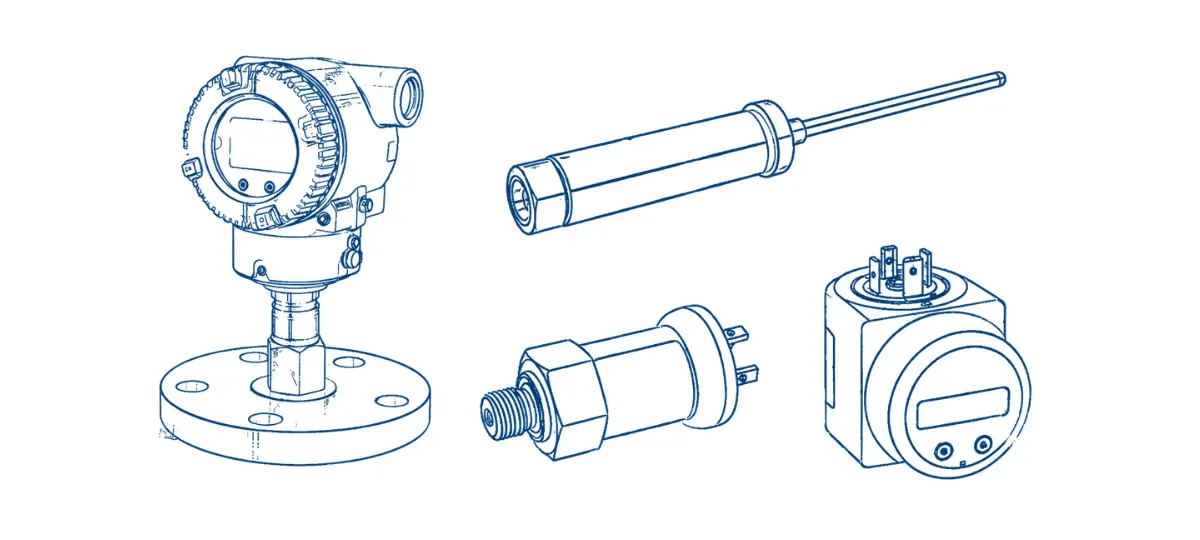 Instrumentação industrial - transmissores de pressão e sensores de nível