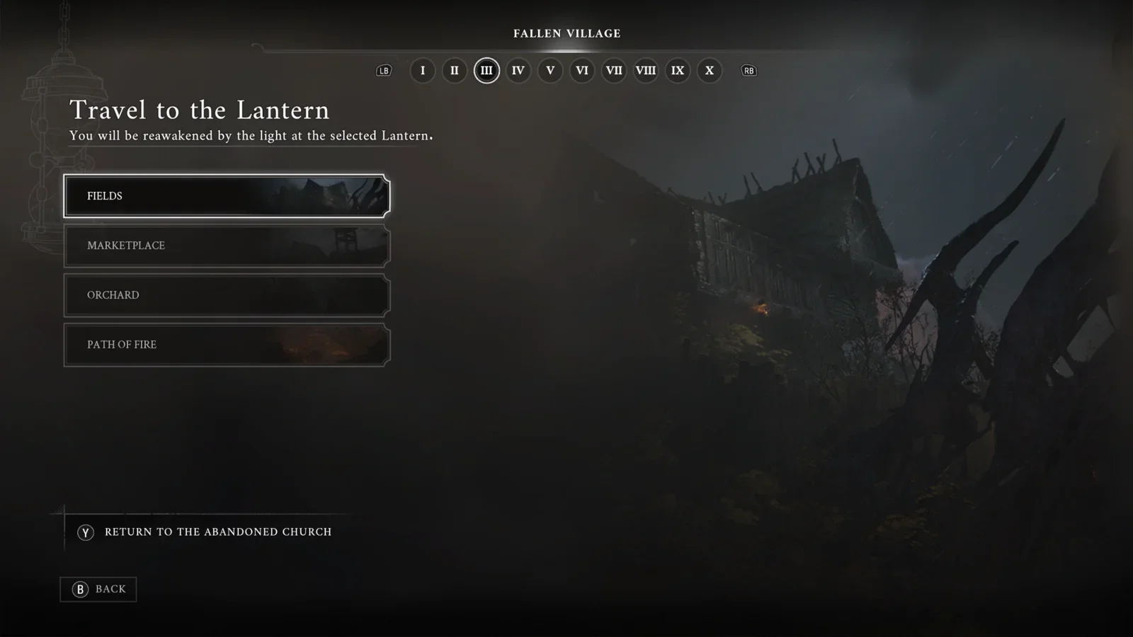 Closest Lantern: Fields