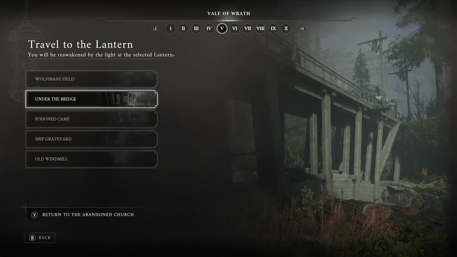 Closest Lantern: Under The Bridge
