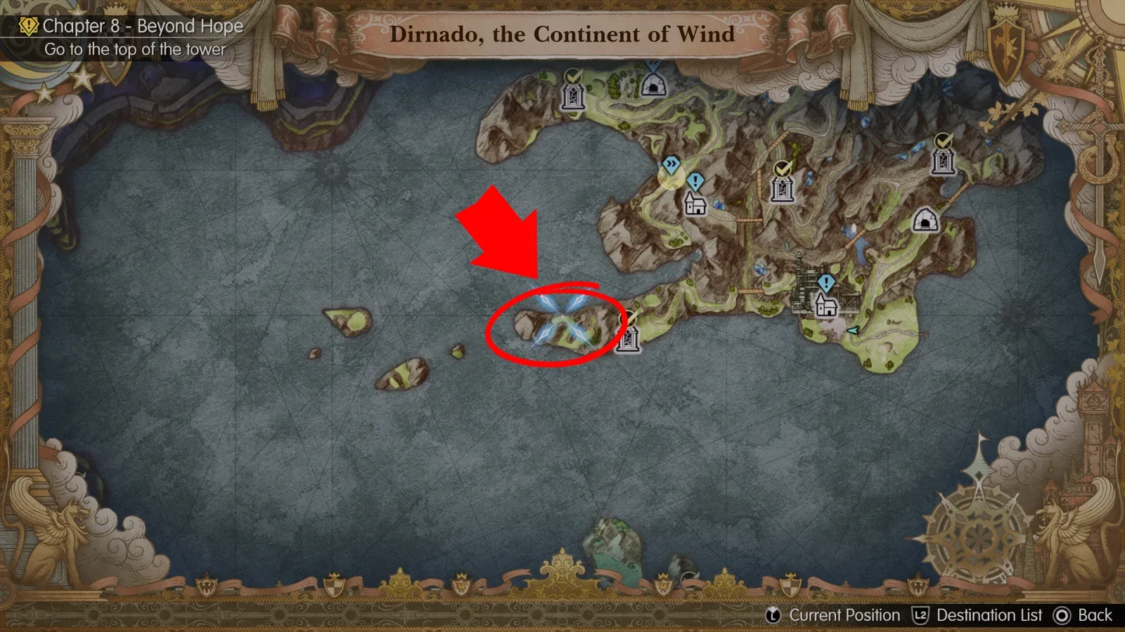 Farm Spot Location: Dirnado Continent (SW)