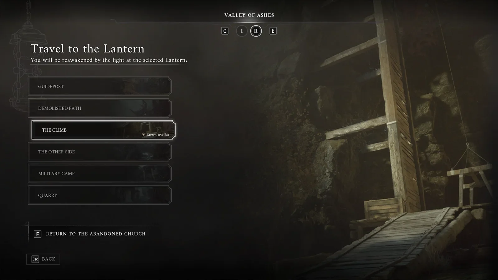Closest Lantern: The Climb
