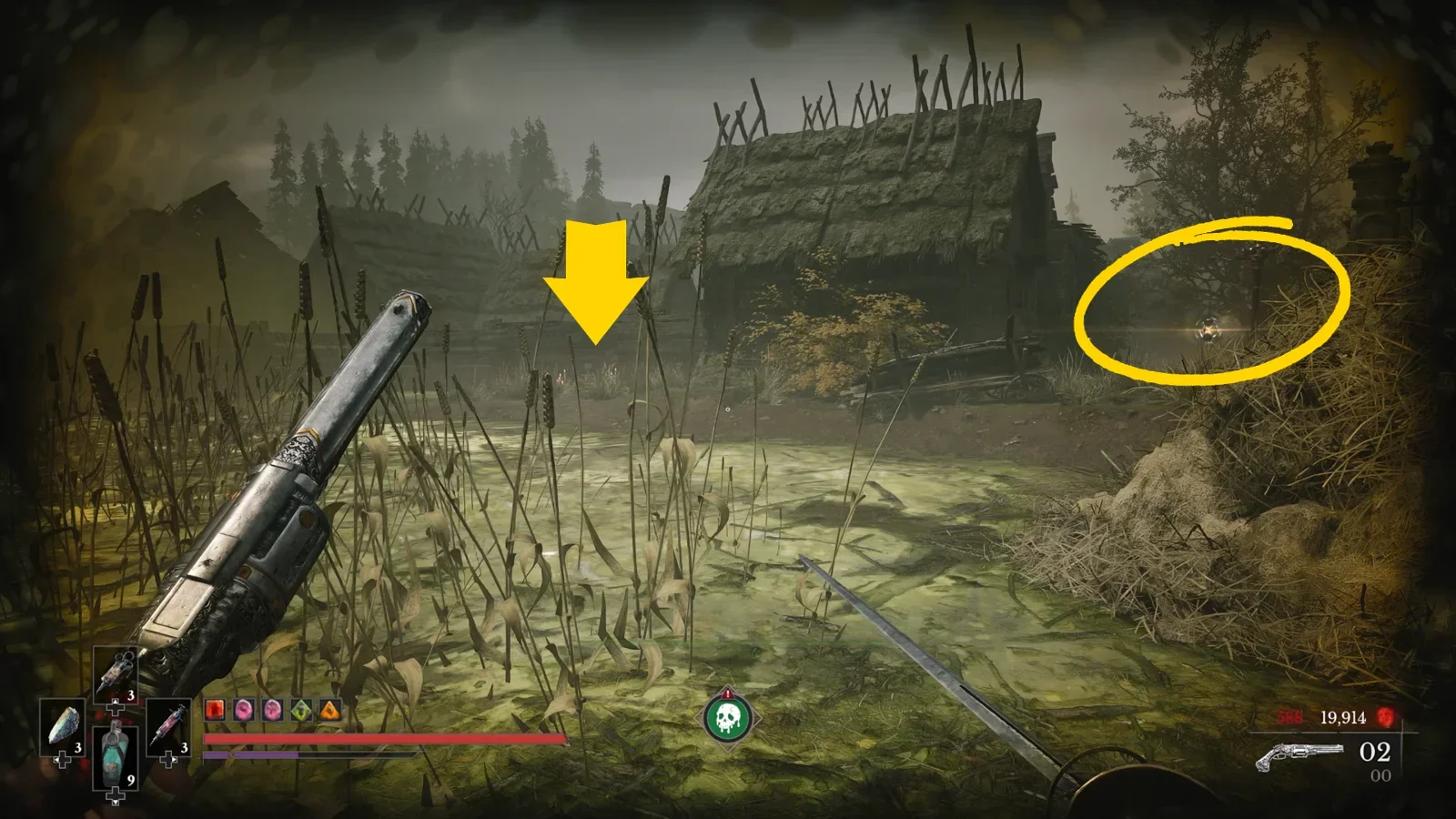Chest Location: Just before the shortcut back to the Lantern.