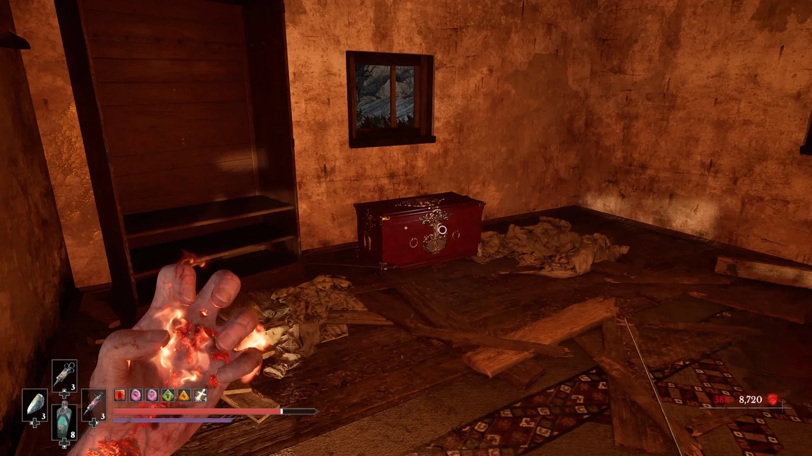 Chest Location: In the top floor.