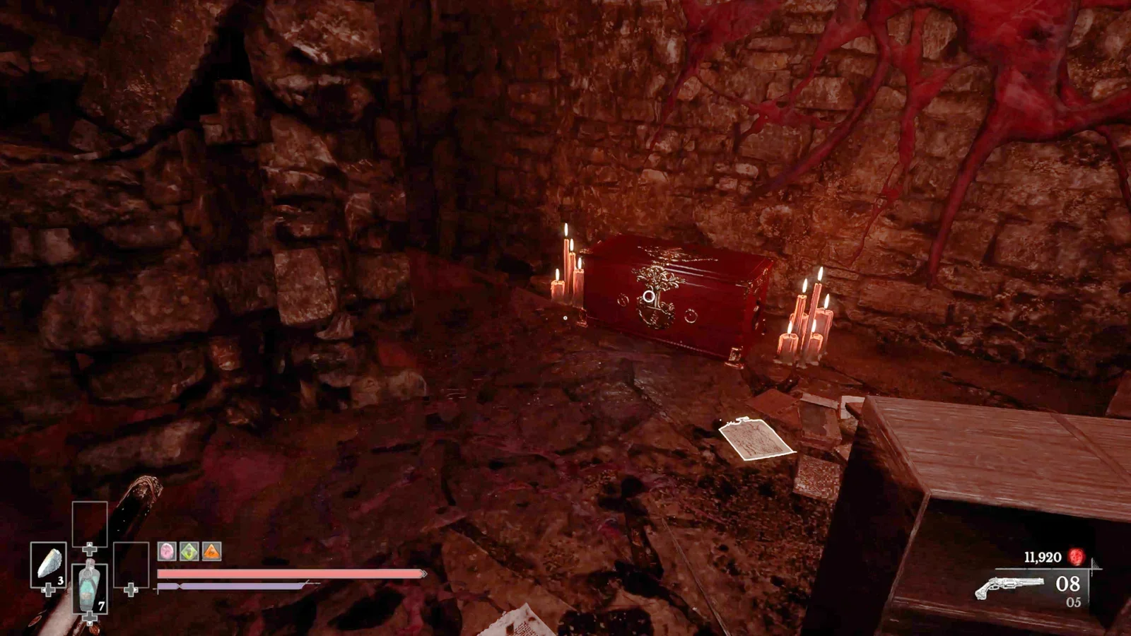 Chest Location: Lighthouse Underground Boss Room.