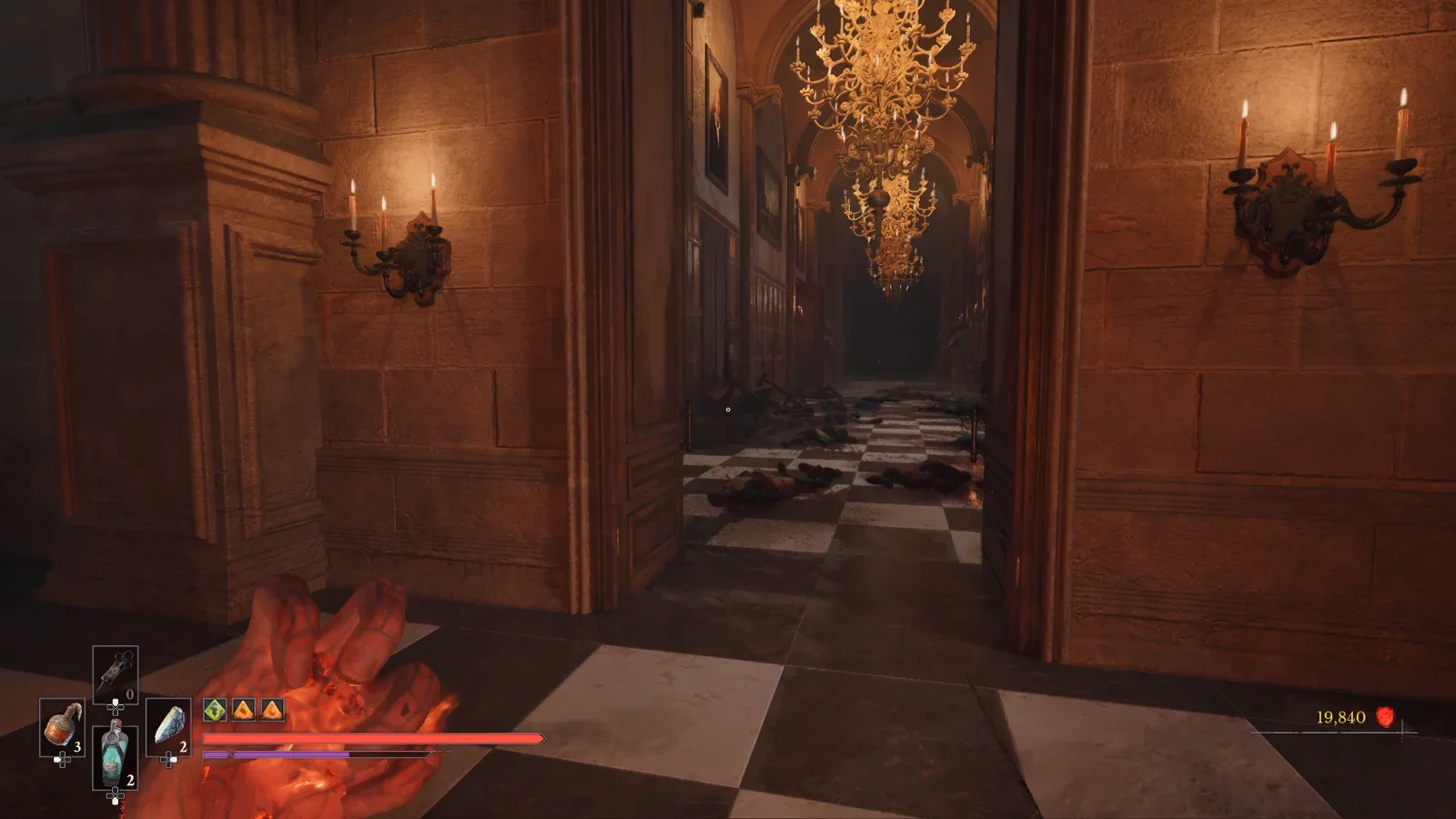 Closest Lantern: Main Hall