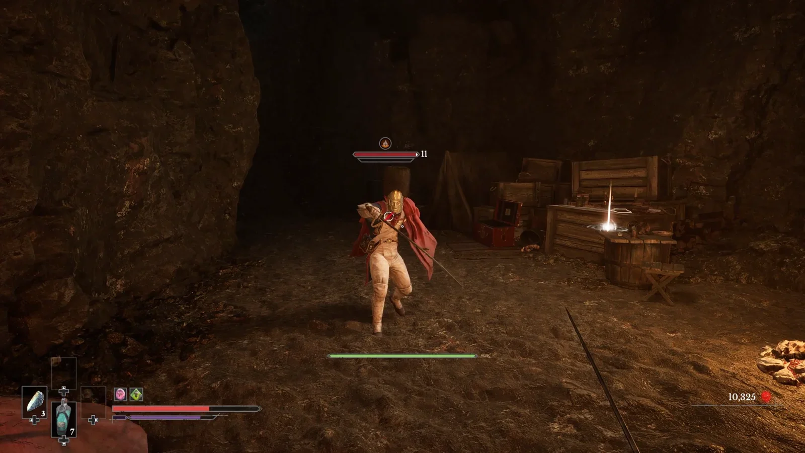 Eternal Guard Location: In the cave past the wallrunning.