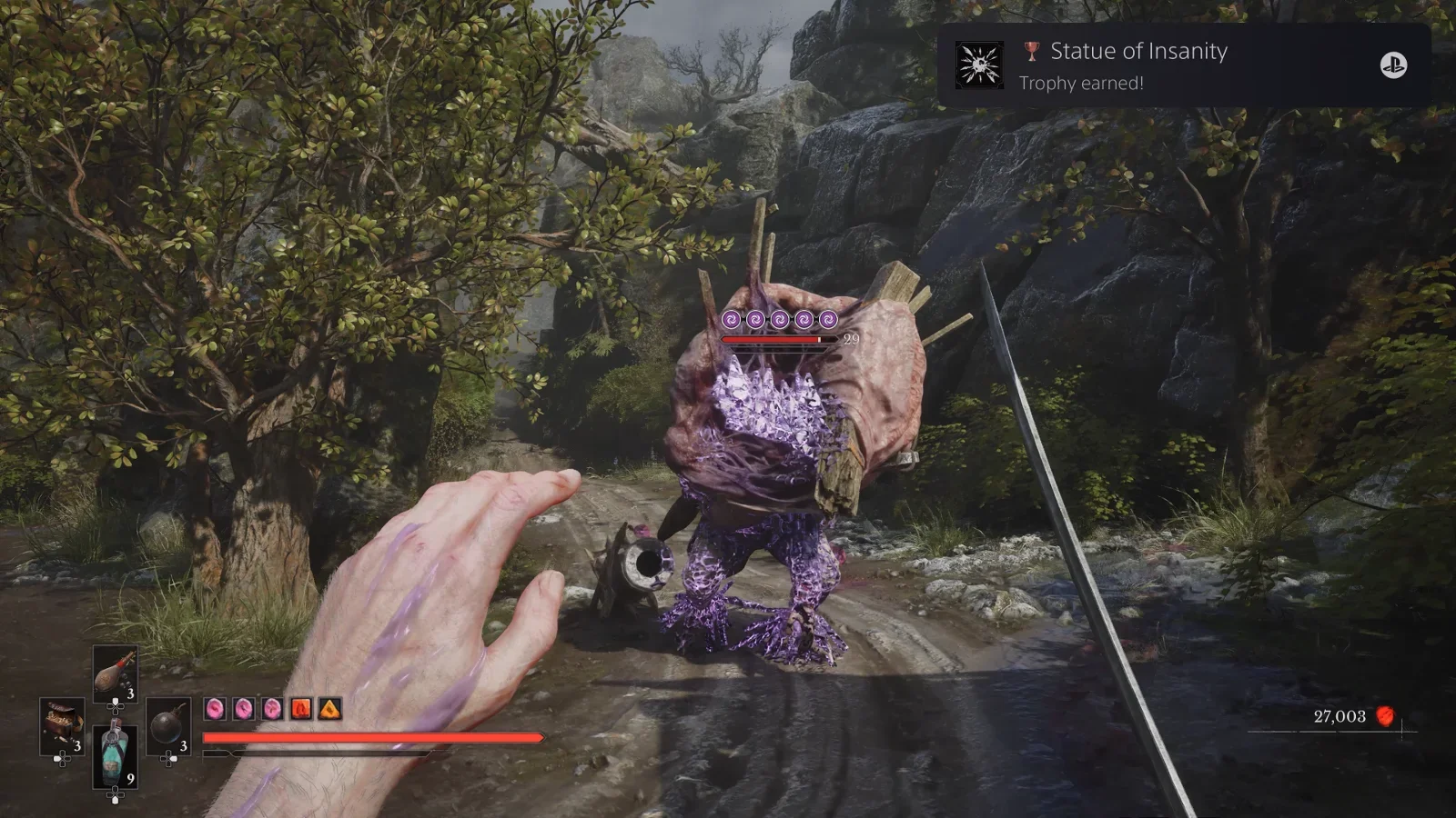 Statue of Insanity