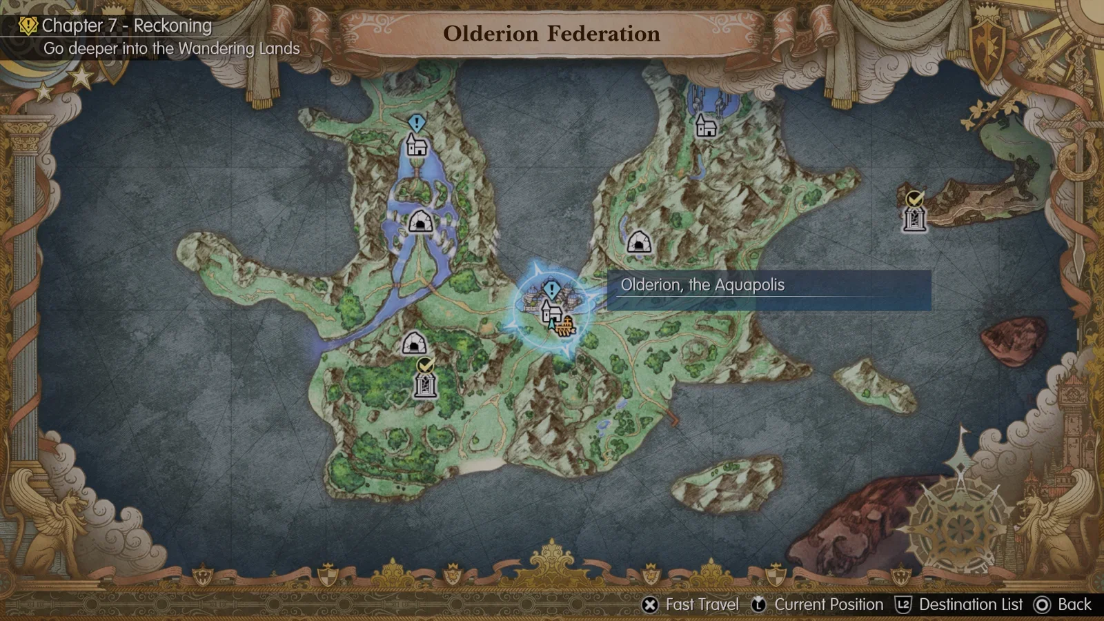 Nichol's Duty Side Quest Location: Olderion (Chapter 5)