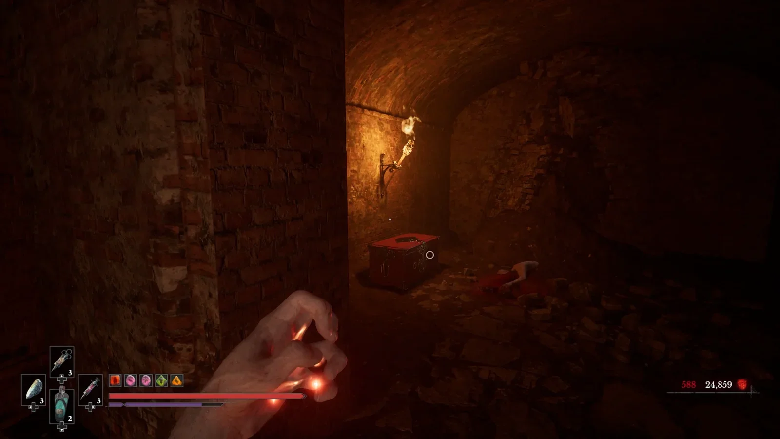 Chest location: In the small room.