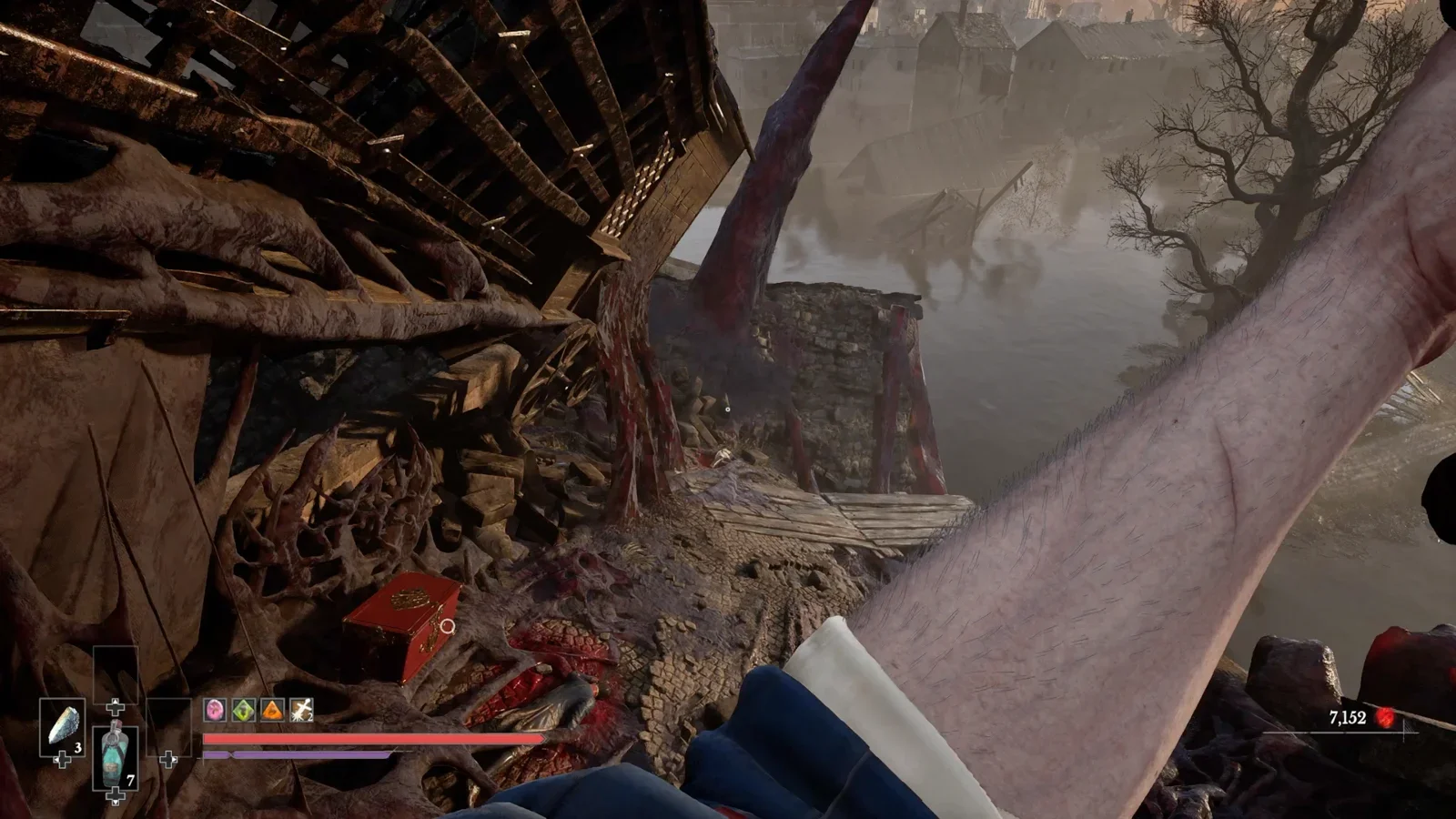 Chest Location: Just after the Boss Fight bridge.