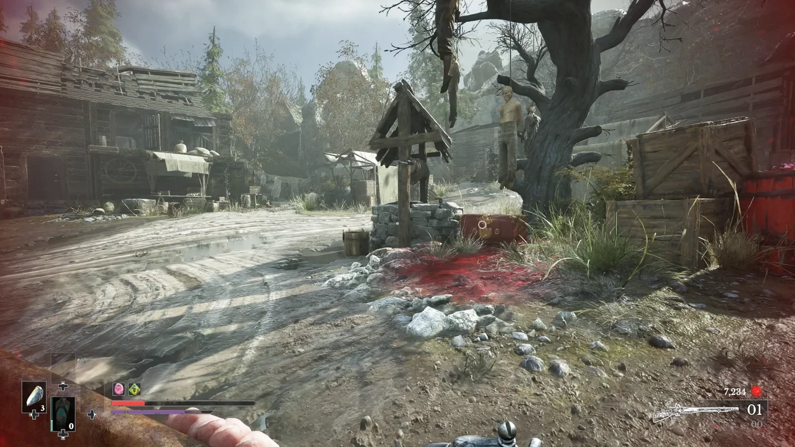 Chest Location: in the small village just before reaching the Lantern.