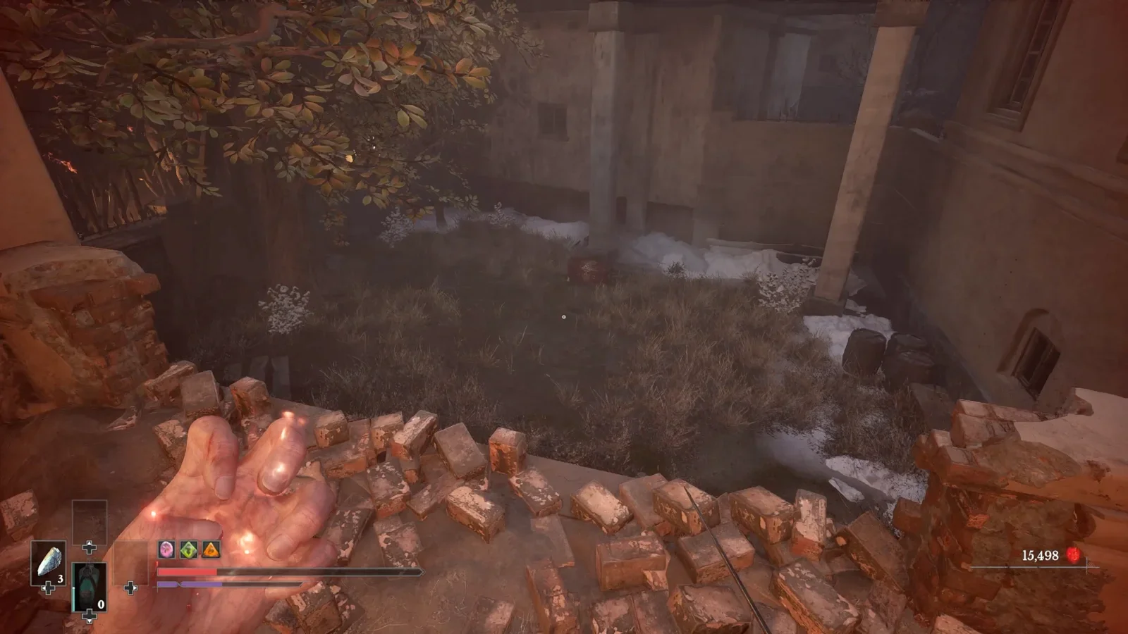Chest Location: Then drop down behind the building.