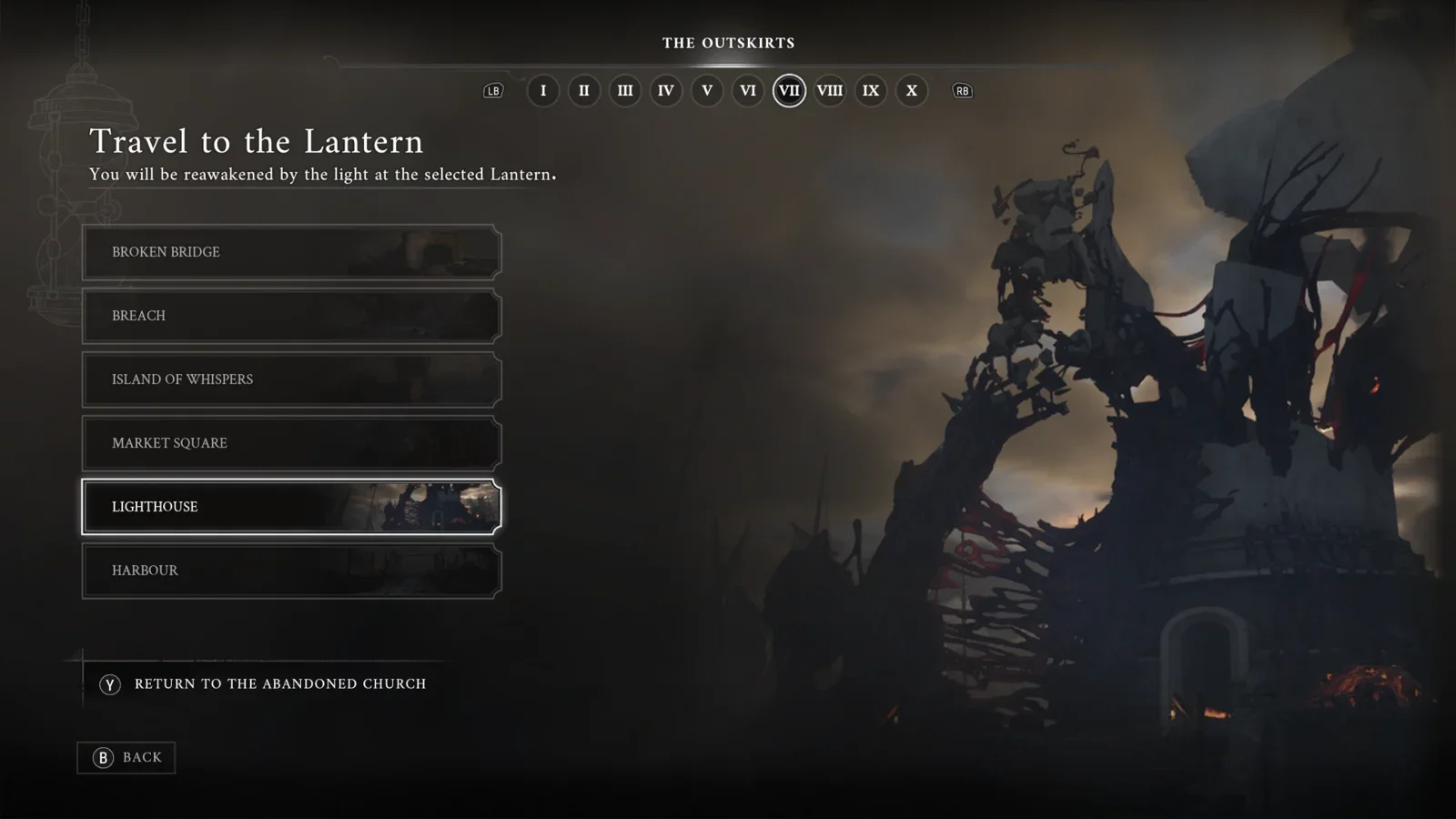 Closest Lantern: Lighthouse