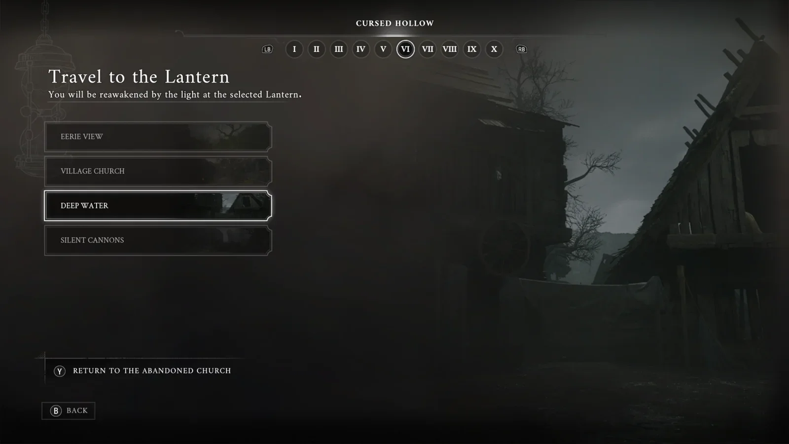Closest Lantern: Deep Water