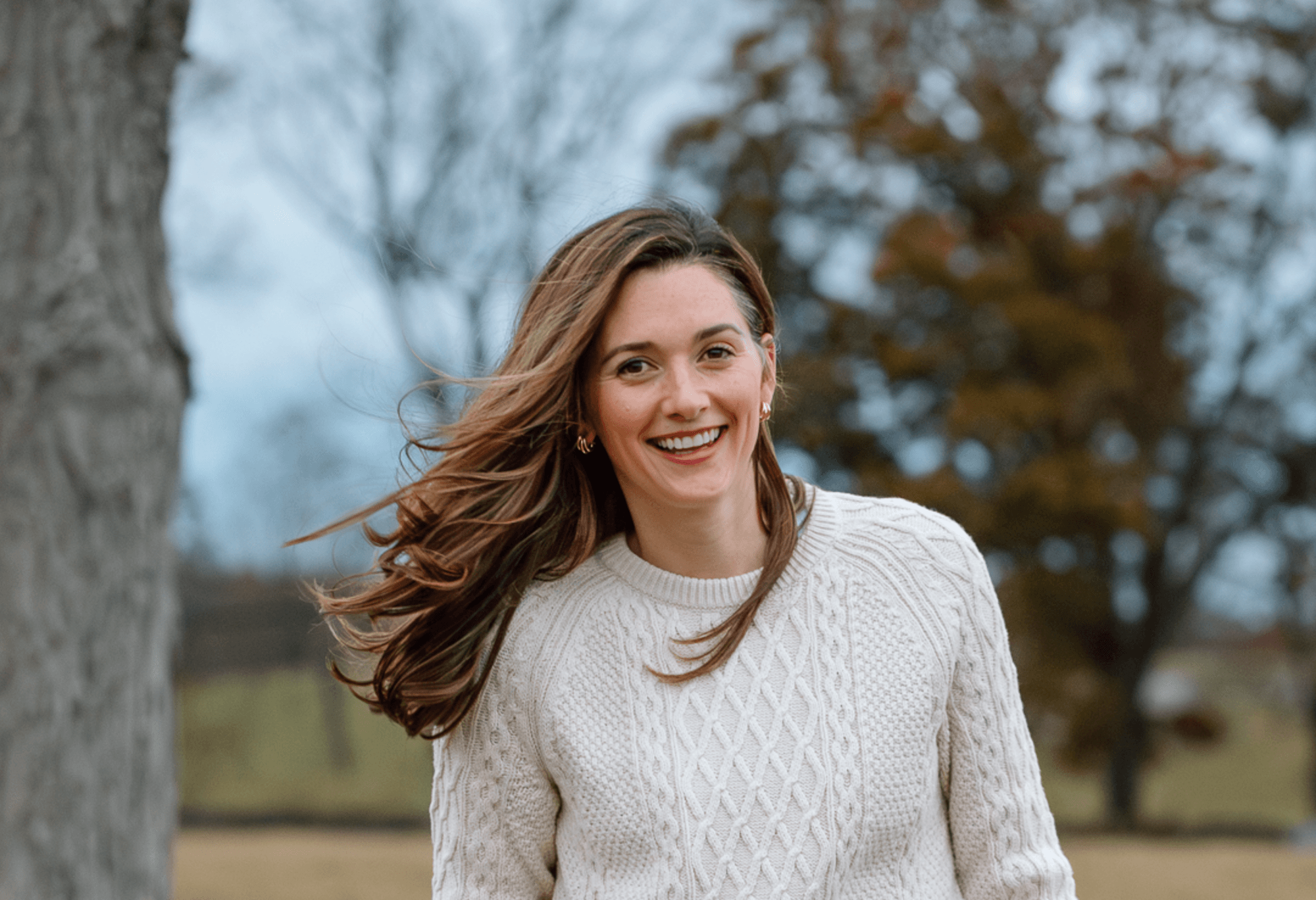 Anne-Terese smiling